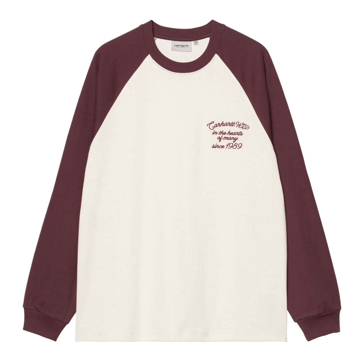 L/S ALSTON T-SHIRT  - Wax / Rondo