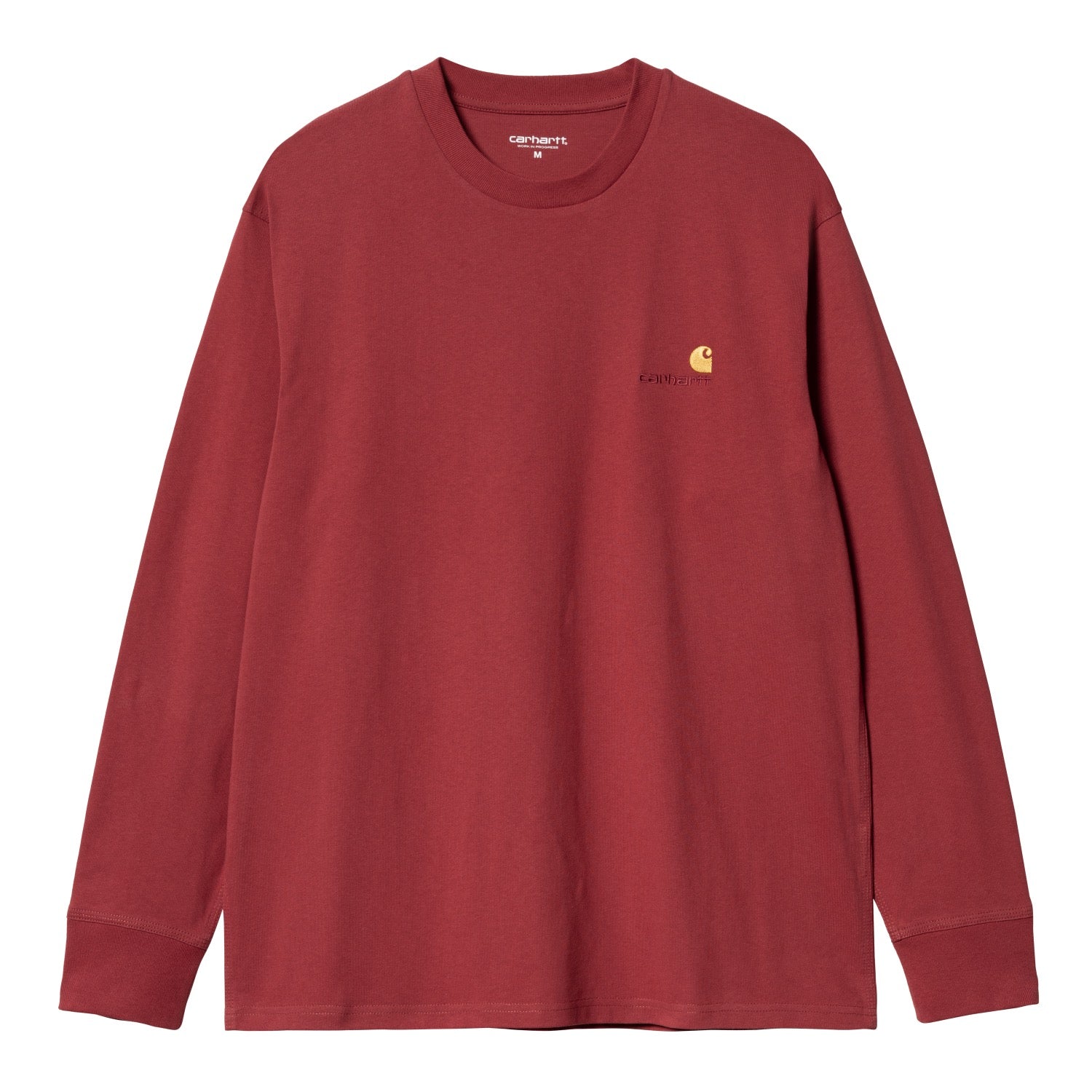 L/S AMERICAN SCRIPT T-SHIRT - Tuscany