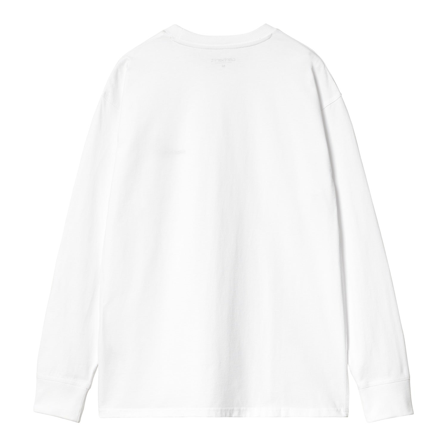 L/S AMERICAN SCRIPT T-SHIRT - White