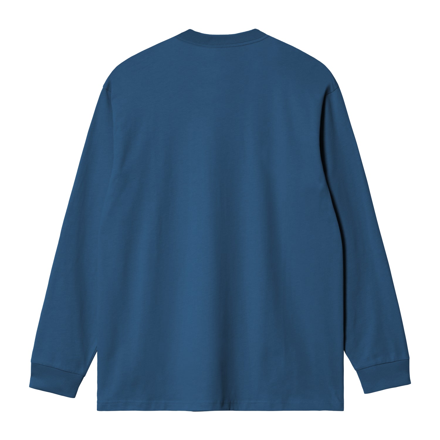 L/S AMERICAN SCRIPT T-SHIRT - Sodalite 5