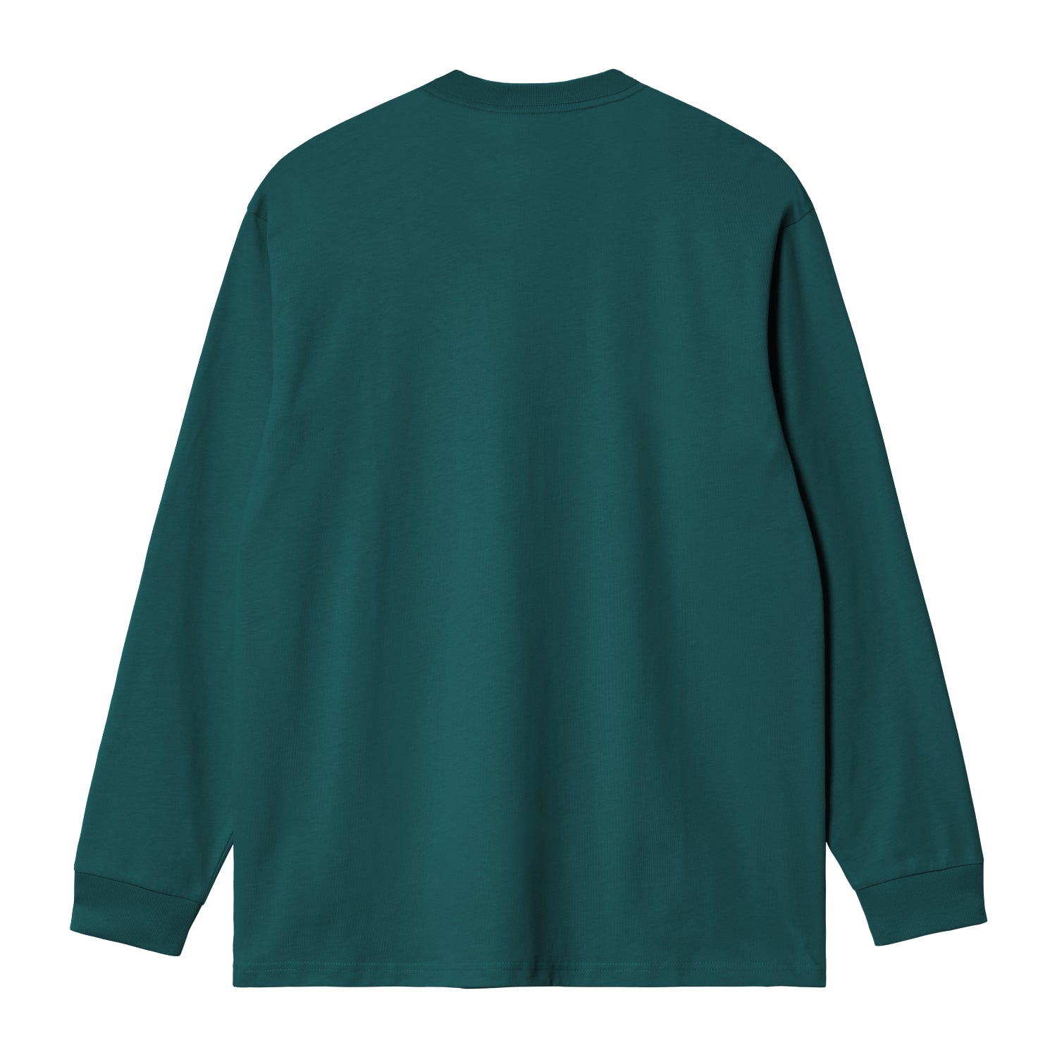 L/S AMERICAN SCRIPT T-SHIRT - Malachite 5