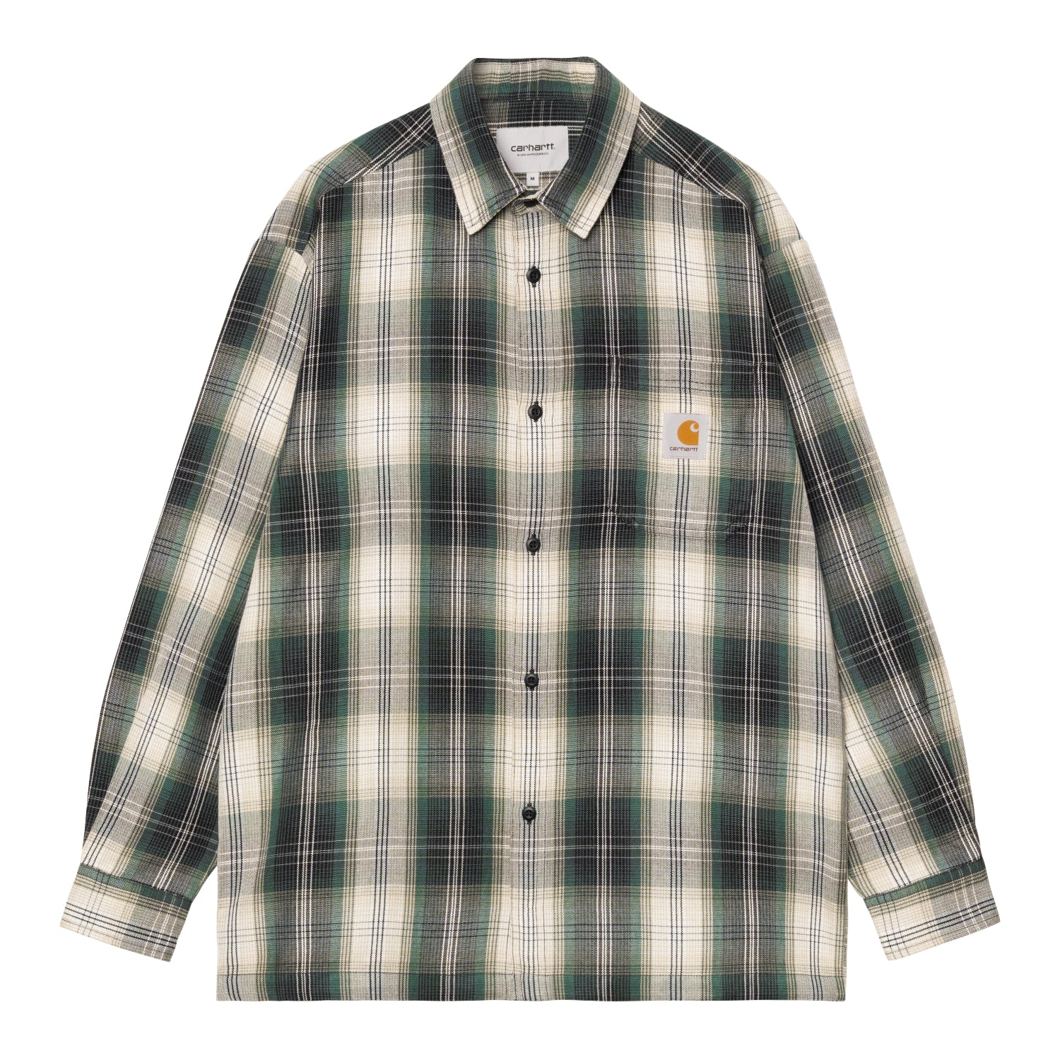 L/S BLANTON SHIRT - Blanton Check, Malachite