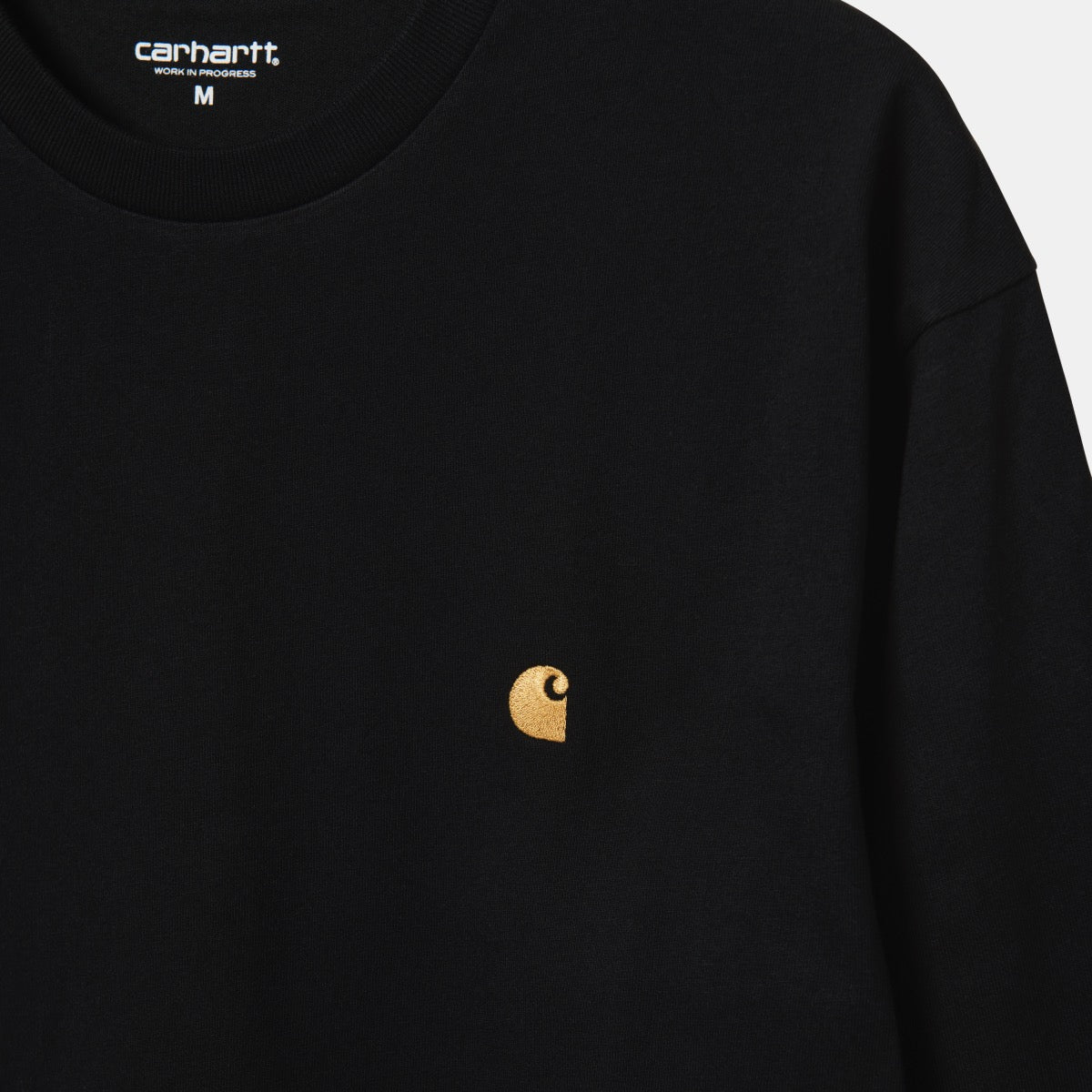 L/S CHASE T-SHIRT - Black / Gold