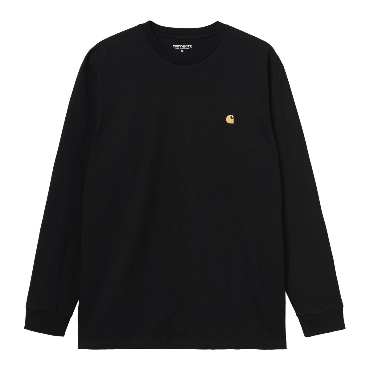 L/S CHASE T-SHIRT - Black / Gold 1