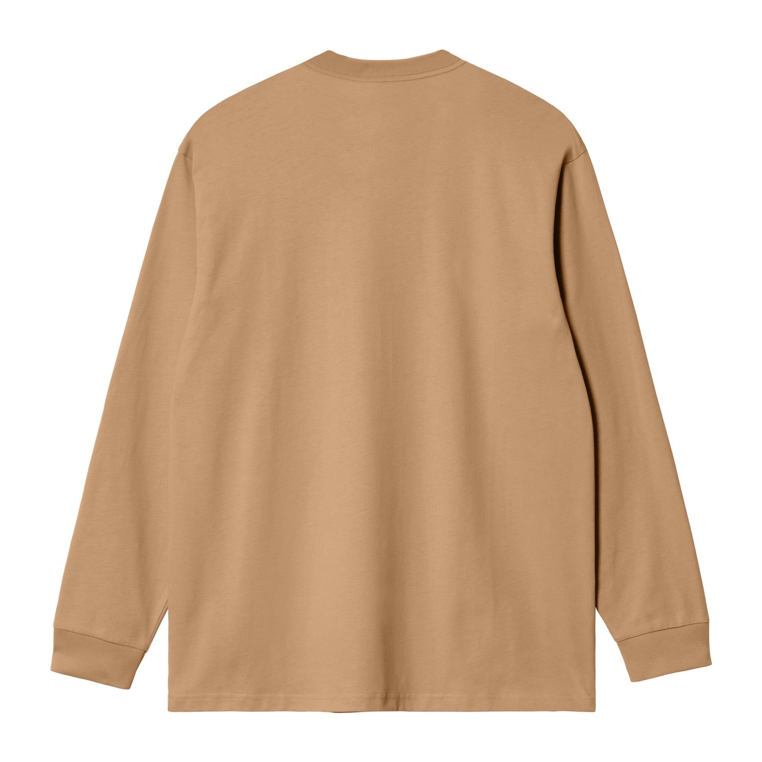 L/S CHASE T-SHIRT - Peanut / Gold