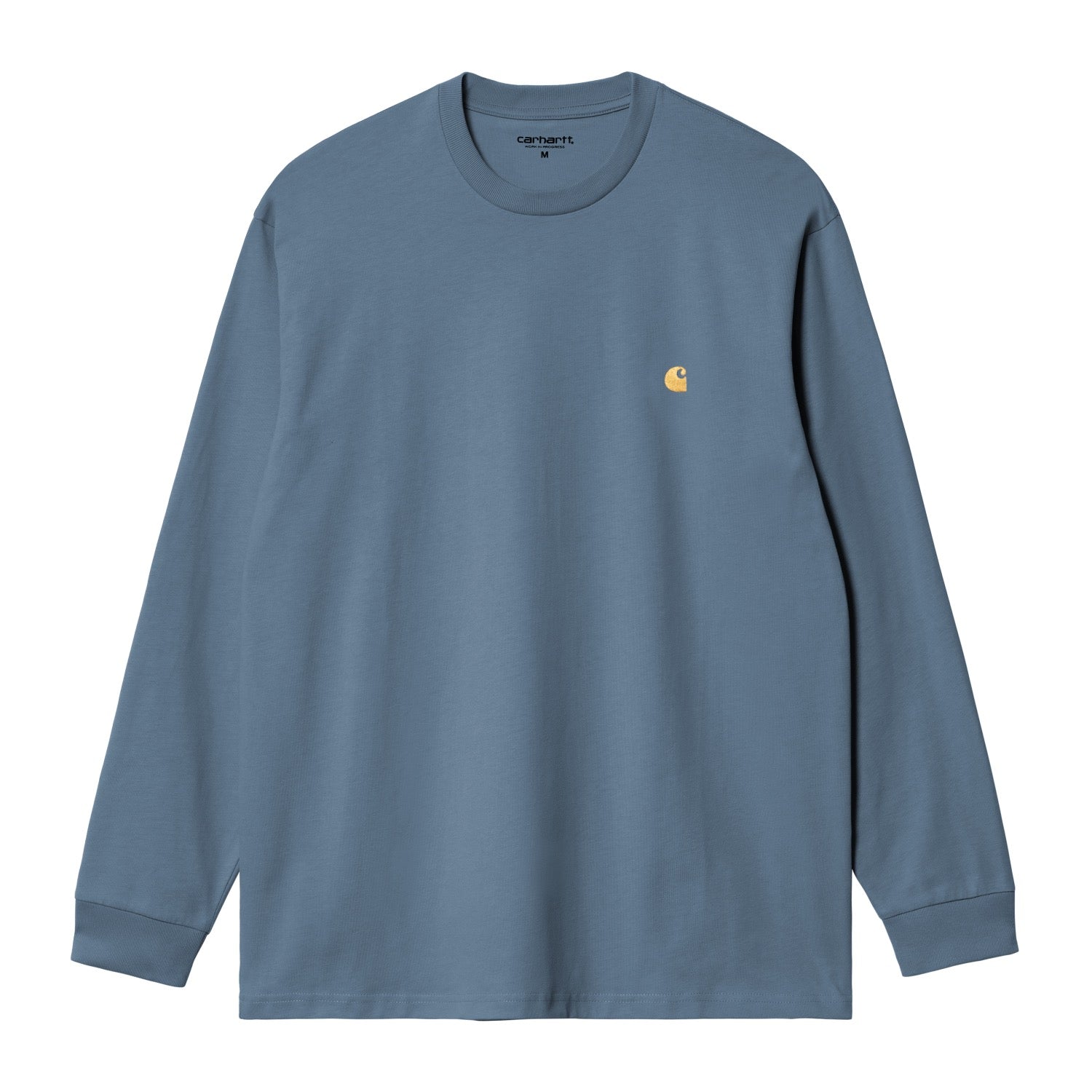 L/S CHASE T-SHIRT - Positano / Gold