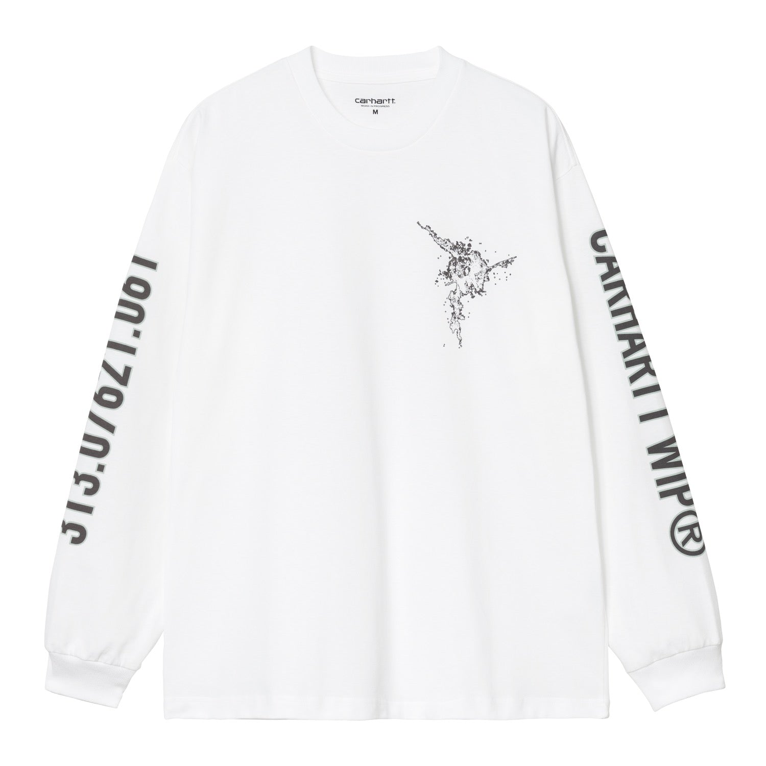 L/S COORDINATE T-SHIRT - White