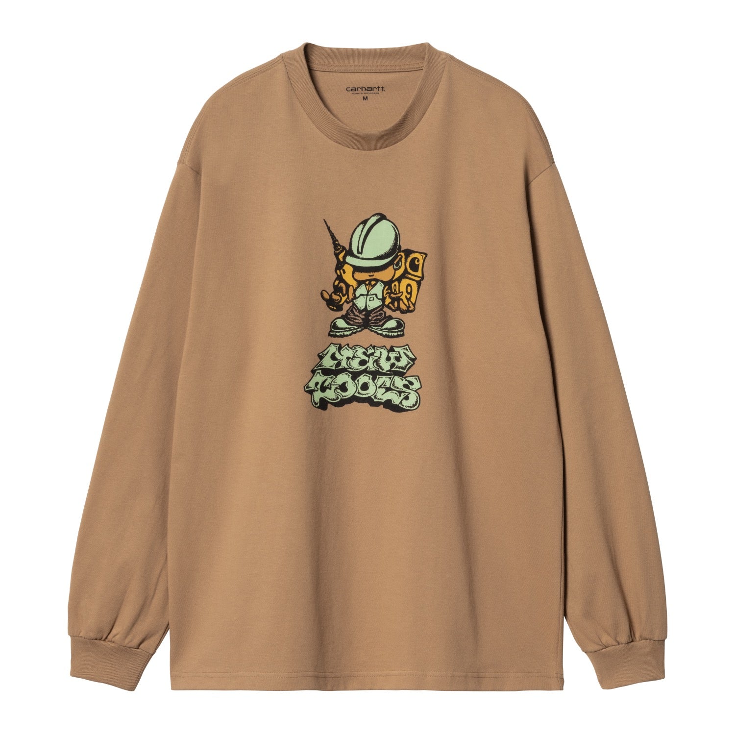 L/S DRILLBOY T-SHIRT - Peanut