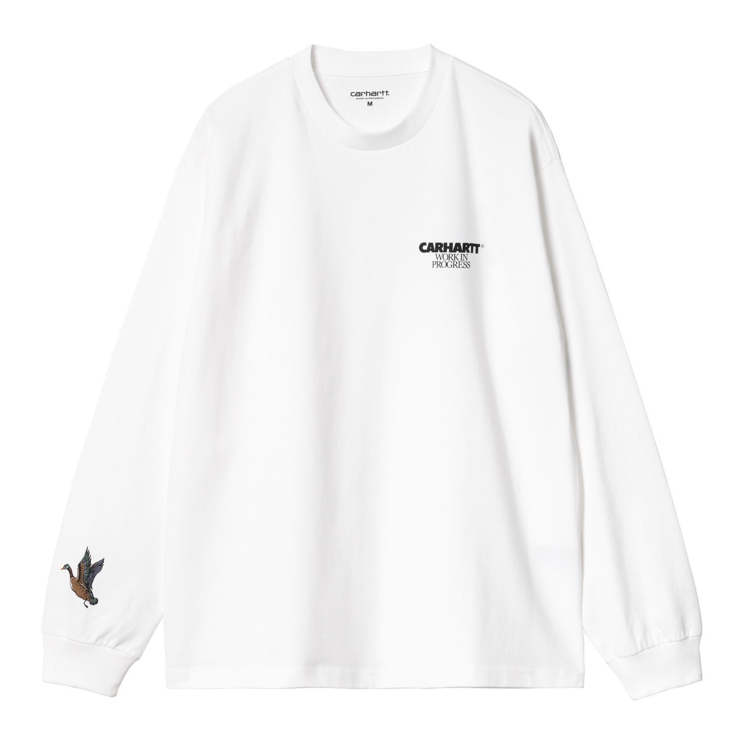 L/S DUCKS T-SHIRT - White