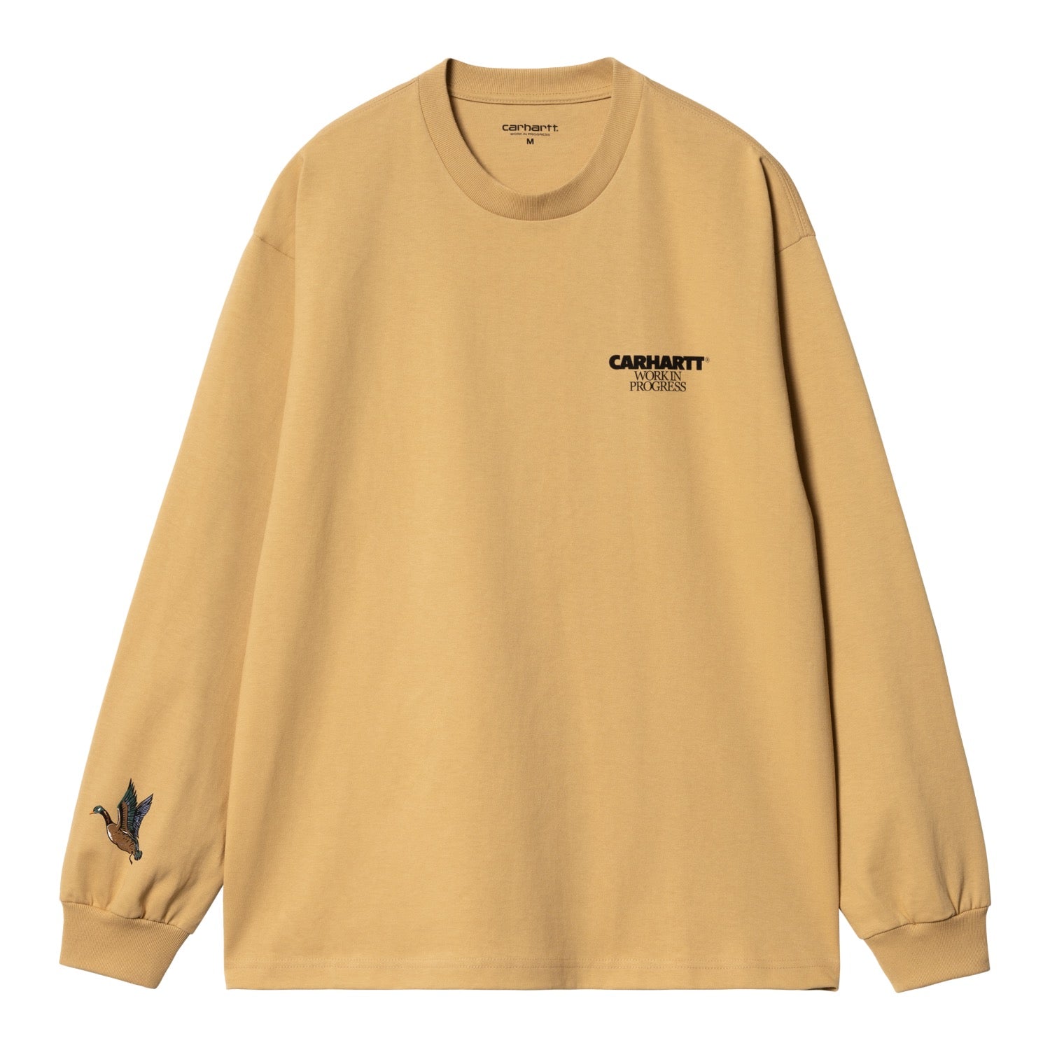 L/S DUCKS T-SHIRT - Bourbon