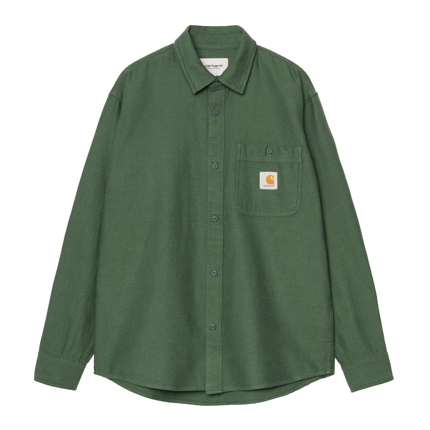 L/S EDGAR SHIRT  - Sycamore Tree / Wax