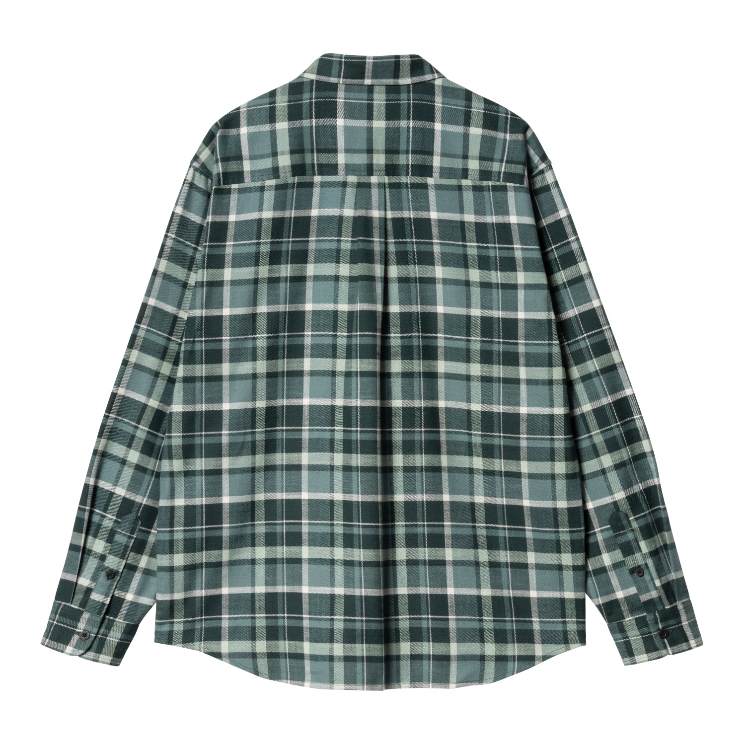 L/S FENDRICK SHIRT - Fendrick Check, Deep Lagoon