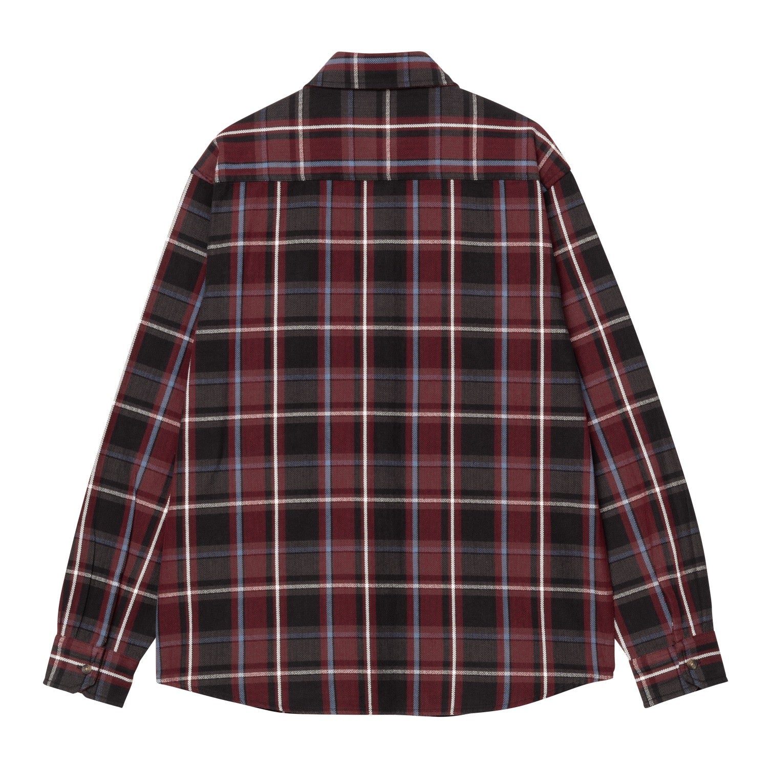 L/S HOBART SHIRT - Hobart Check, Black