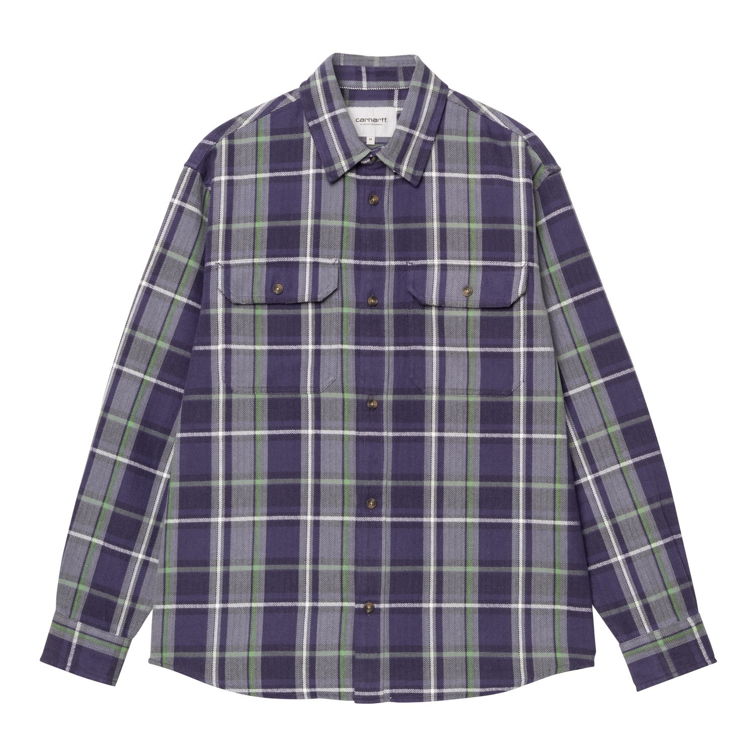 L/S HOBART SHIRT - Hobart Check, Aura