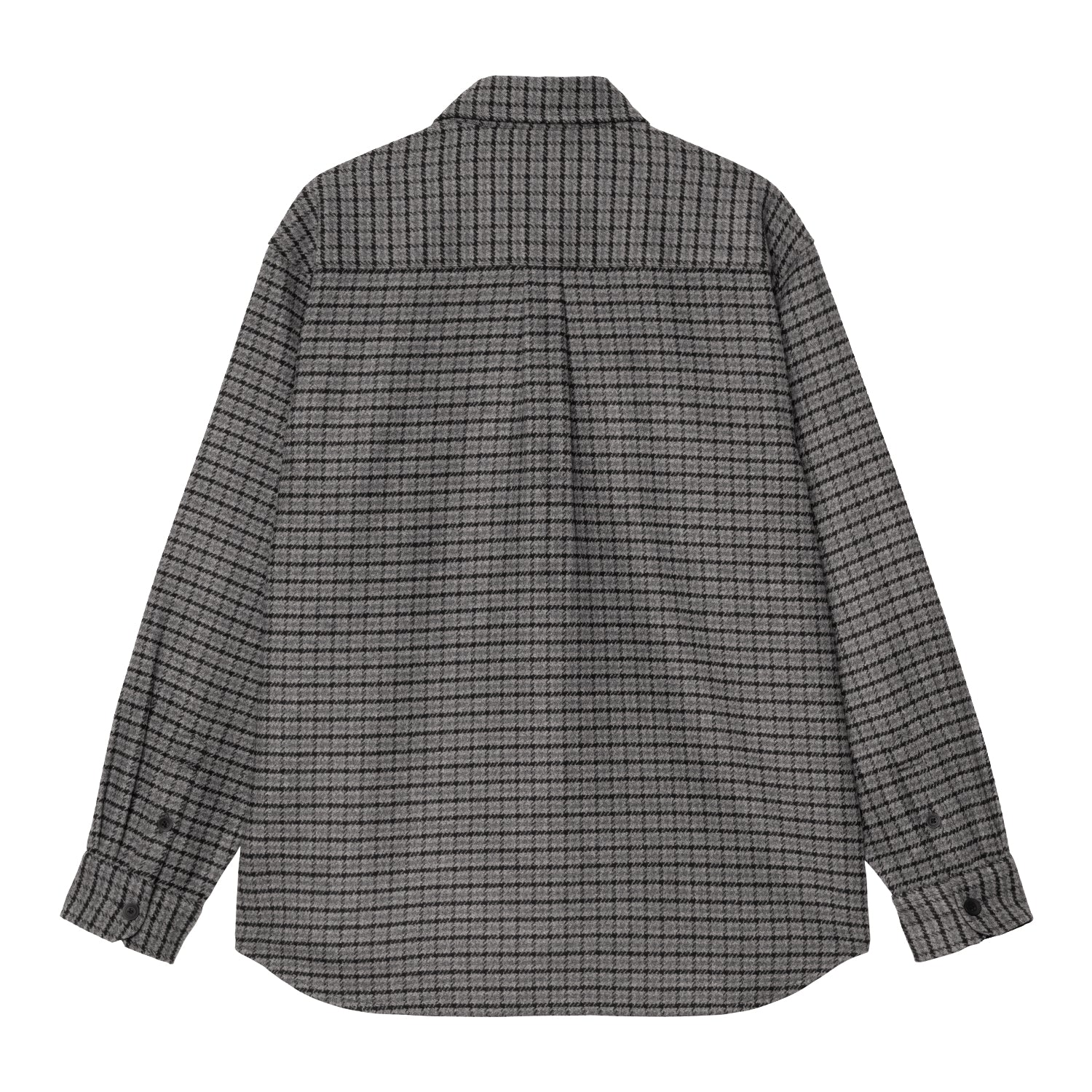 L/S LOWIS SHIRT  - Lowis Houndstooth, Grey Heather