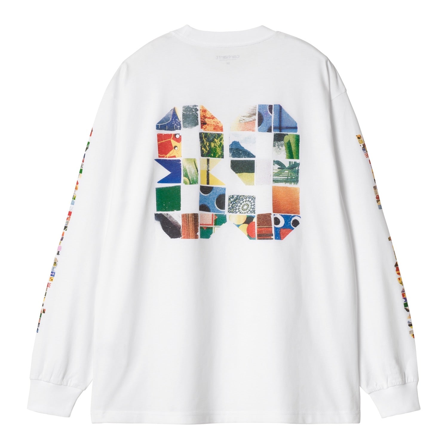 L/S MACHINE 89 T-SHIRT - White