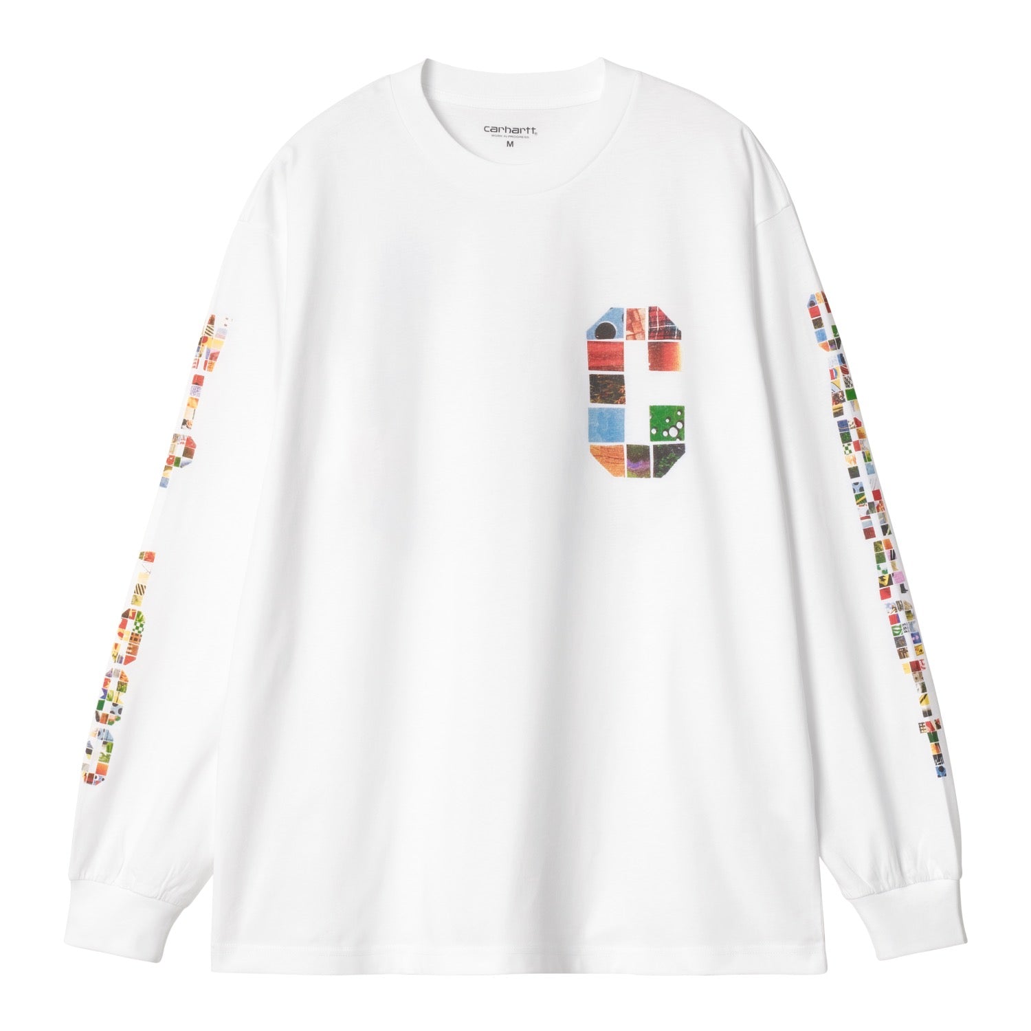 L/S MACHINE 89 T-SHIRT - White