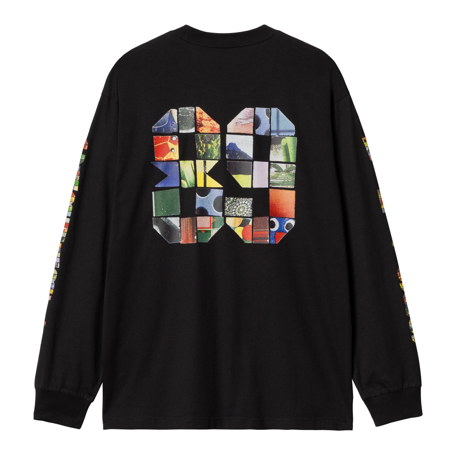 L/S MACHINE 89 T-SHIRT - Black