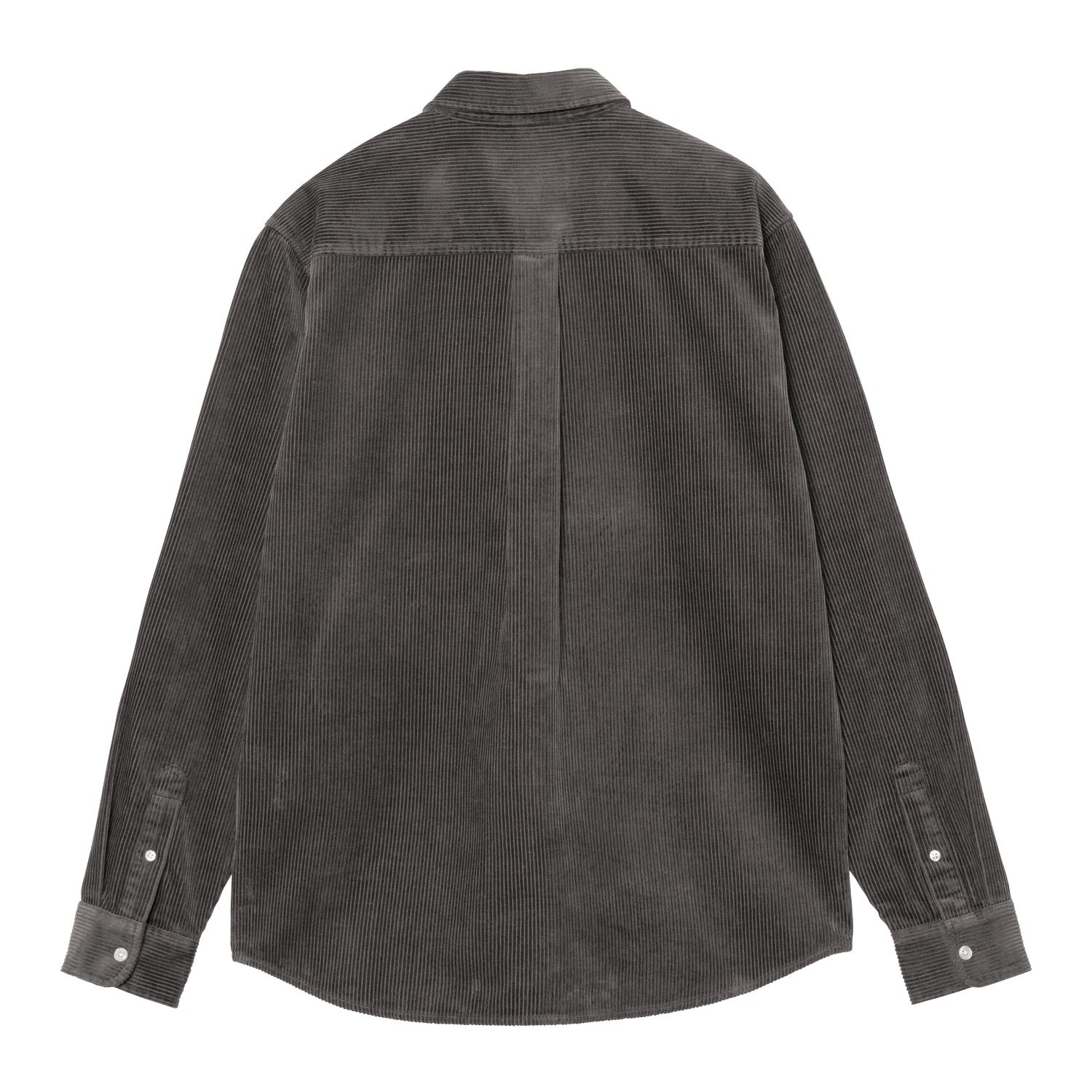 L/S MADISON CORD SHIRT - Graphite / Graphite