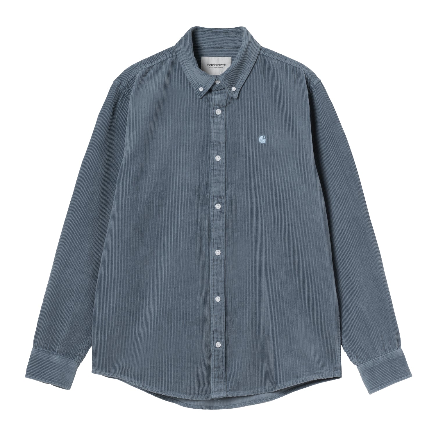 L/S MADISON CORD SHIRT - Angelite / Angelite