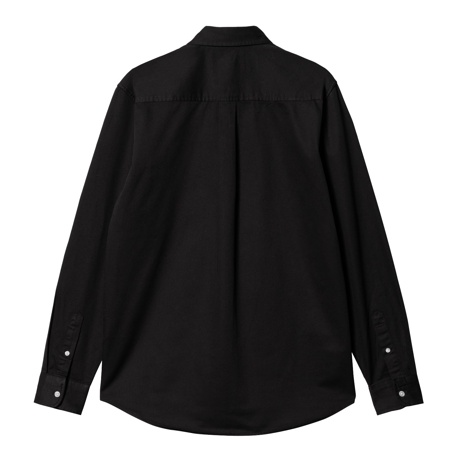 L/S MADISON SHIRT - Black / White