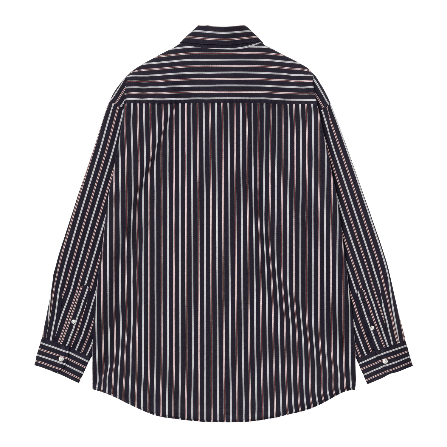 L/S PALANCE SHIRT  - Palance Stripe, Dark Navy