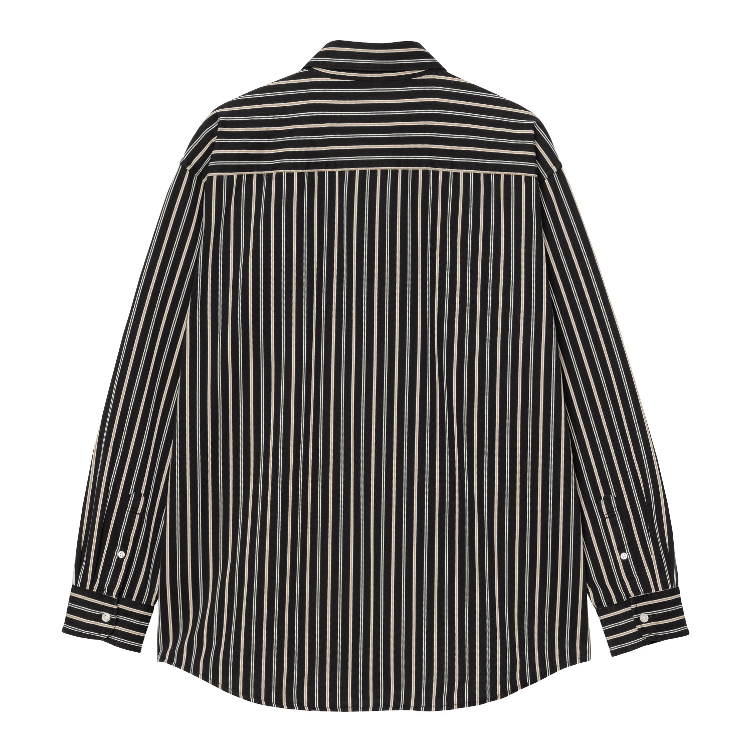 L/S PALANCE SHIRT  - Palance Stripe, Black