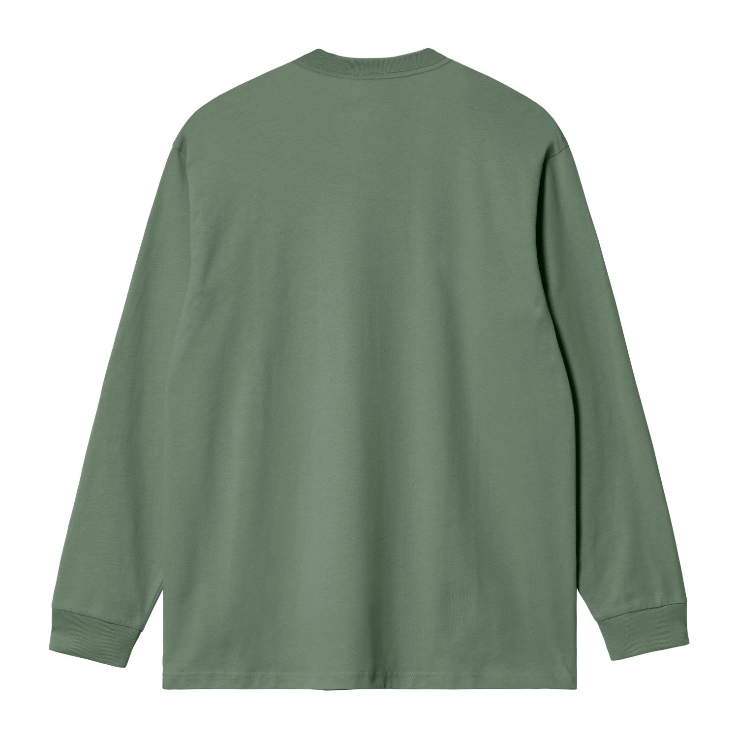 L/S POCKET T-SHIRT - Duck Green