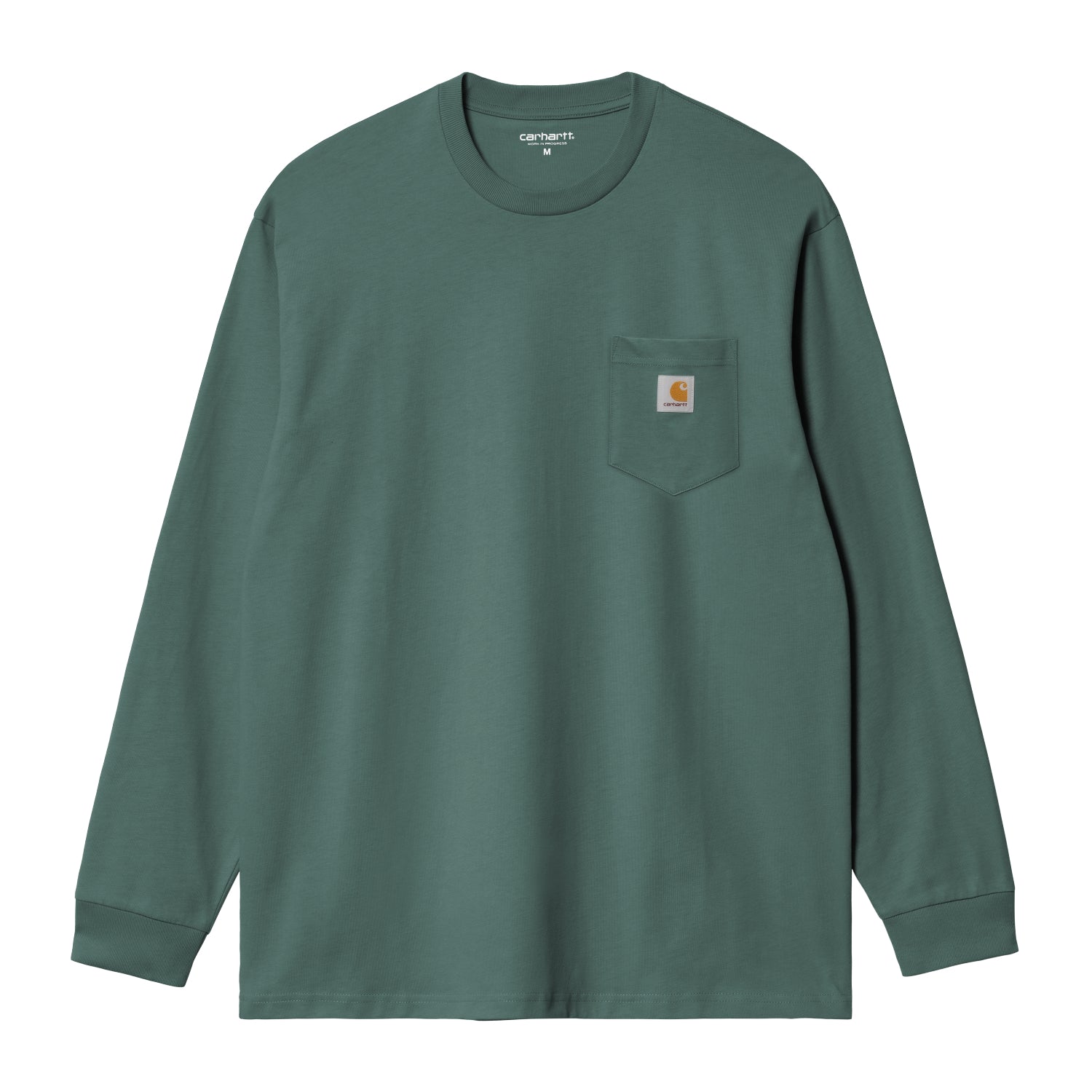 L/S POCKET T-SHIRT - Silver Pine 1