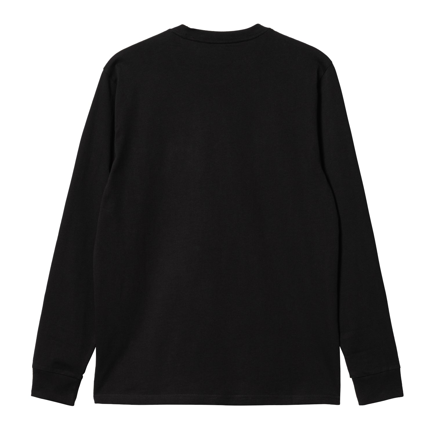 L/S POCKET T-SHIRT - Black