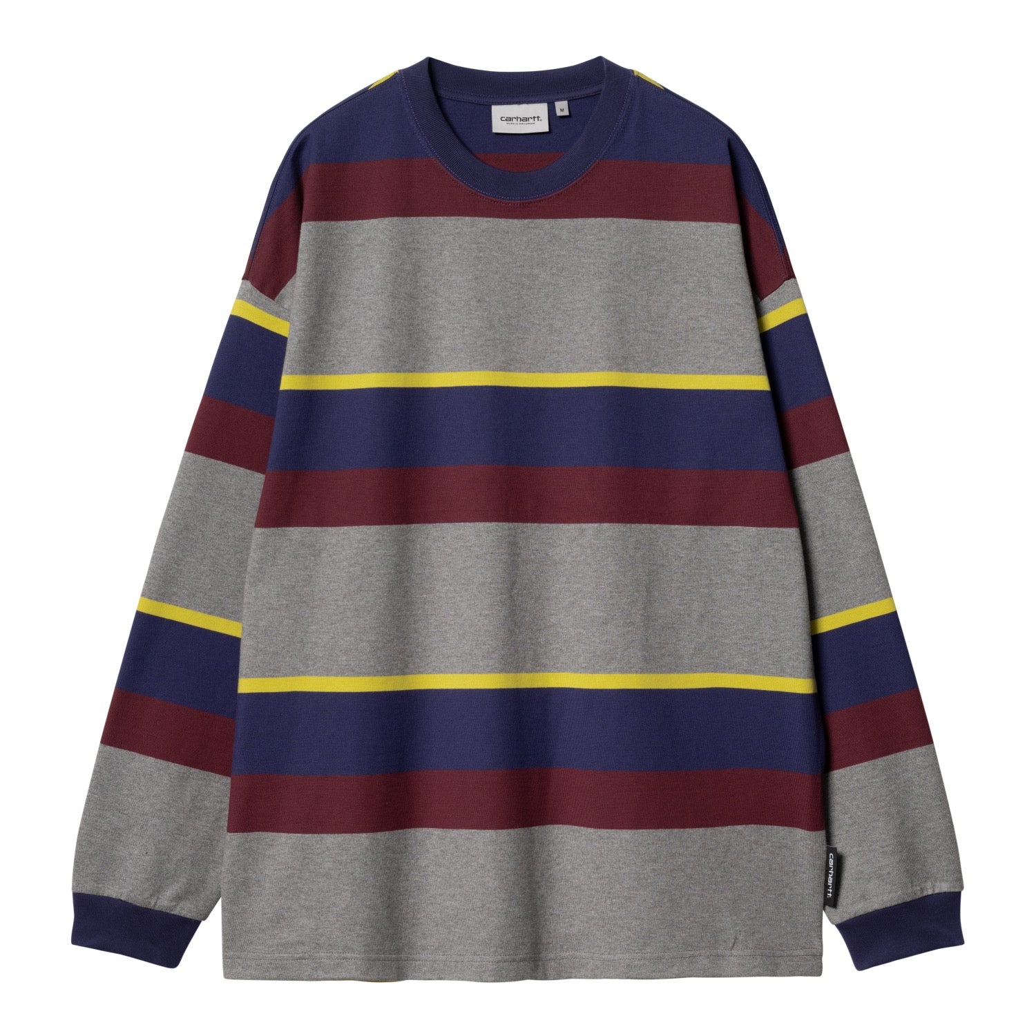 L/S SUNDLING T-SHIRT - Sundling Stripe, Aura