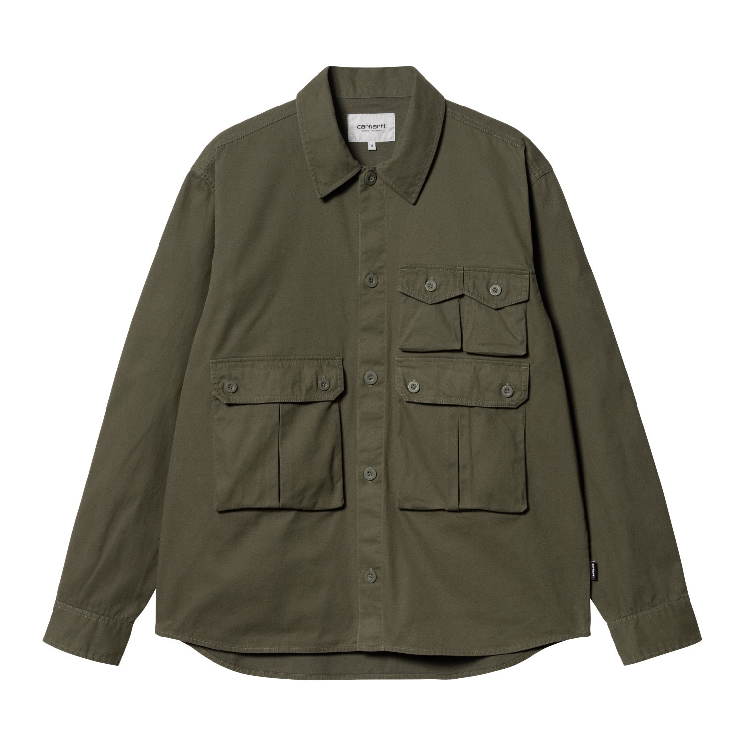 L/S TRACKER SHIRT - Office Green