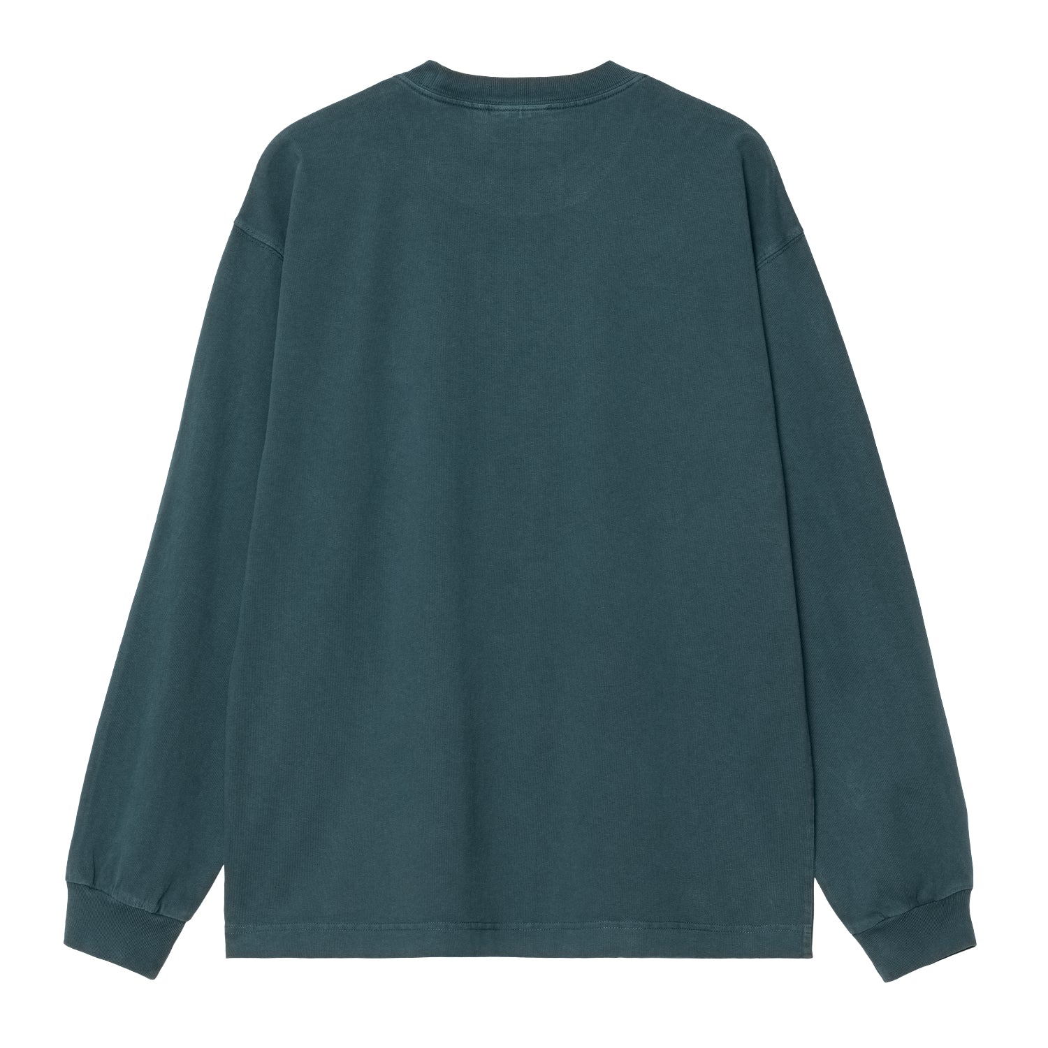 L/S VISTA T-SHIRT  - Deep Lagoon (garment dyed)