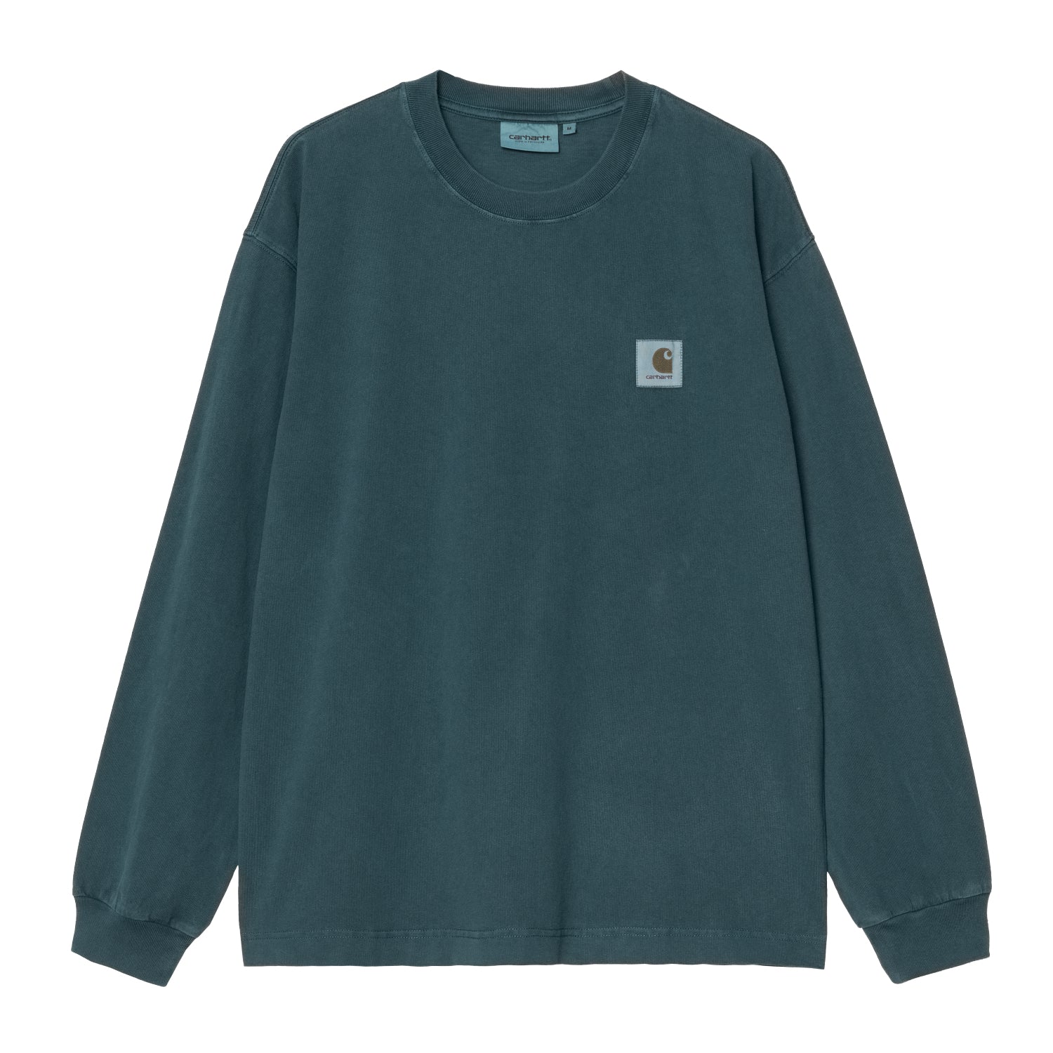 L/S VISTA T-SHIRT  - Deep Lagoon (garment dyed)