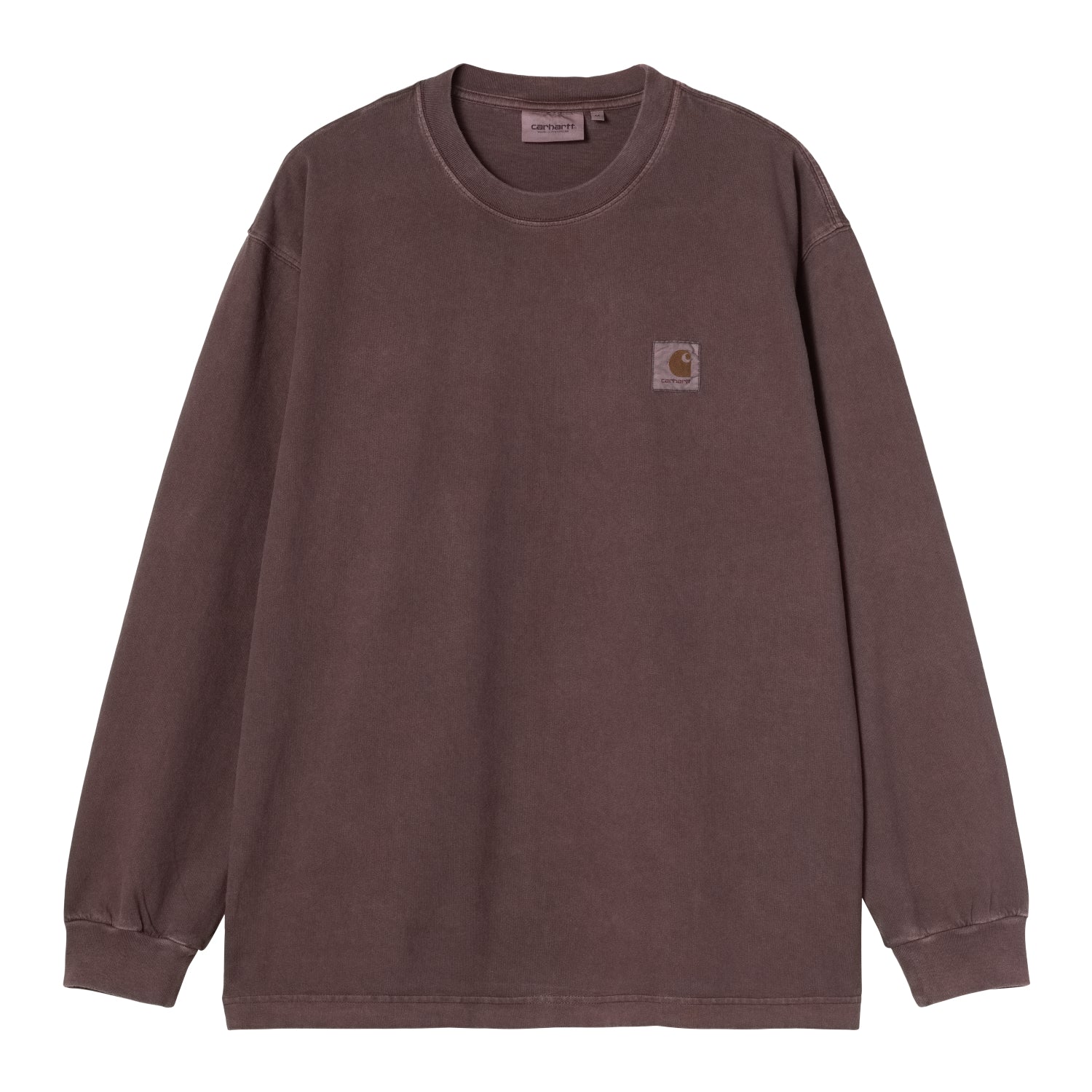 L/S VISTA T-SHIRT  - Palisander (garment dyed)