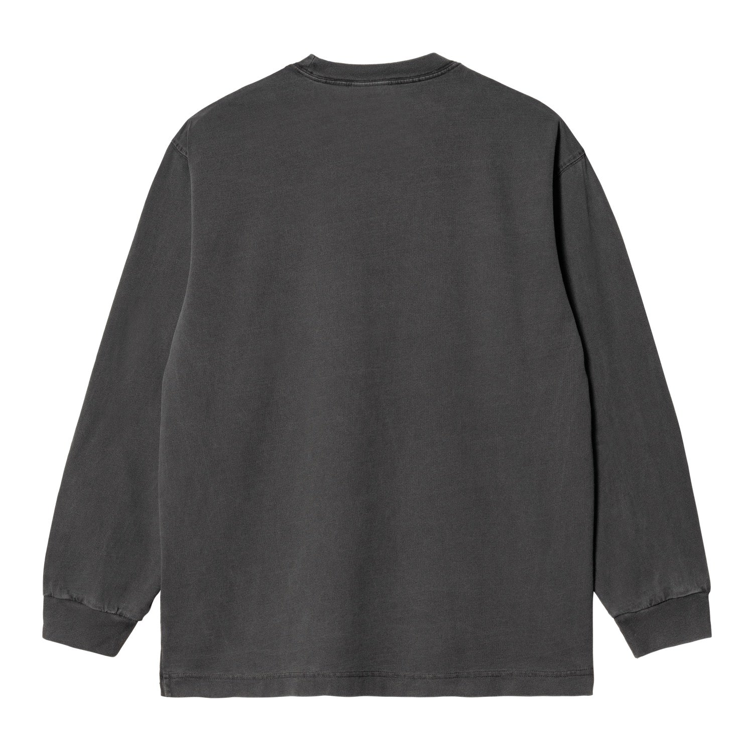 L/S VISTA T-SHIRT - Graphite (garment dyed)