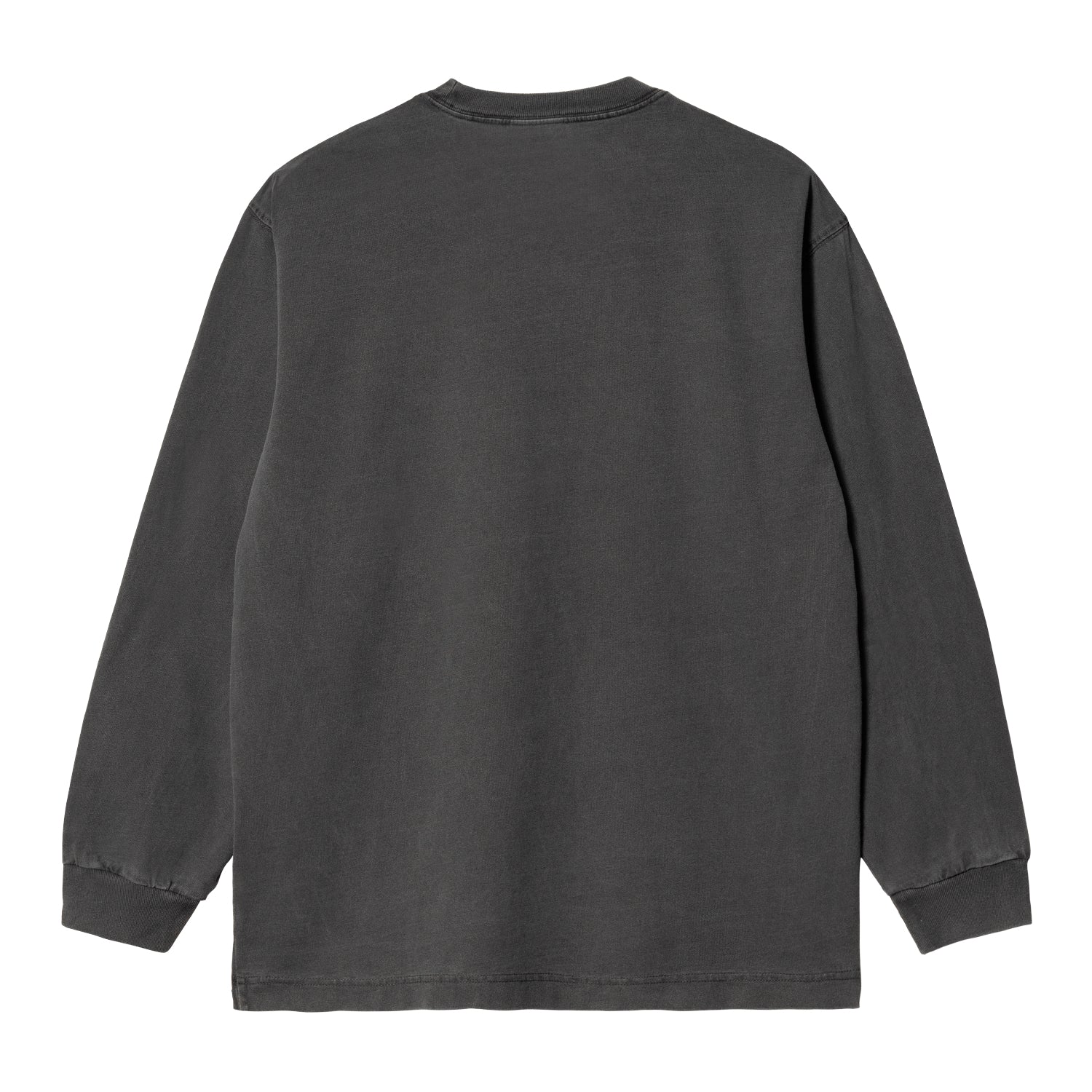 L/S VISTA T-SHIRT  - Black (garment dyed)