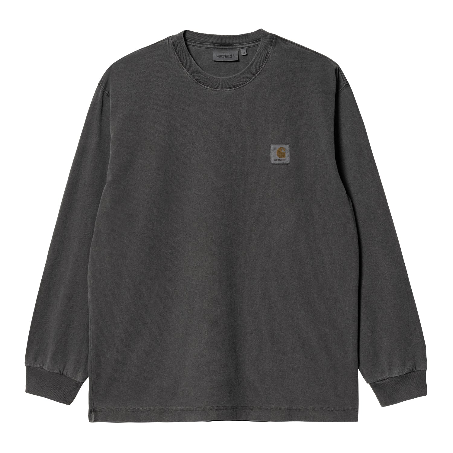 L/S VISTA T-SHIRT  - Black (garment dyed)