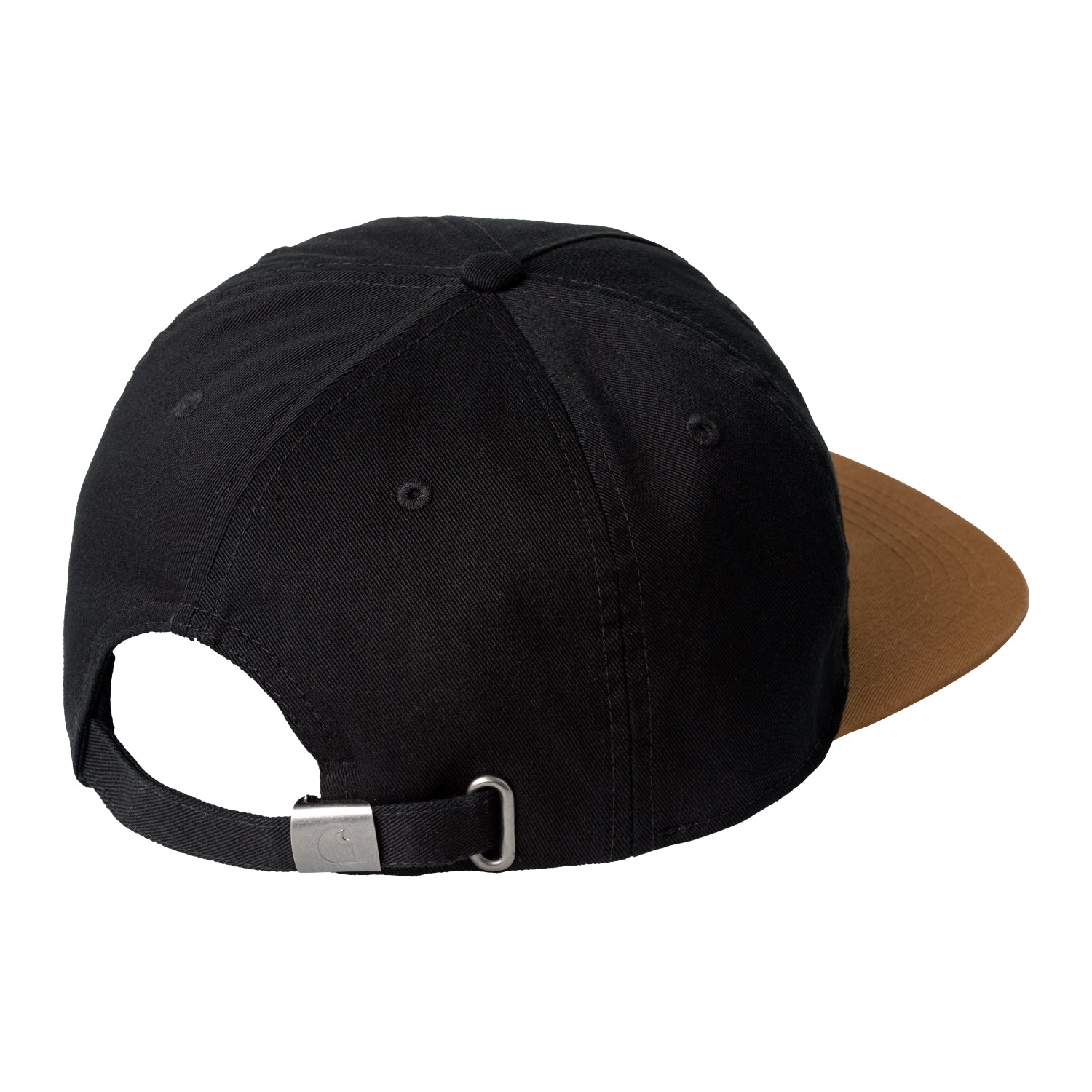 LABEL SCRIPT COACH CAP - Black