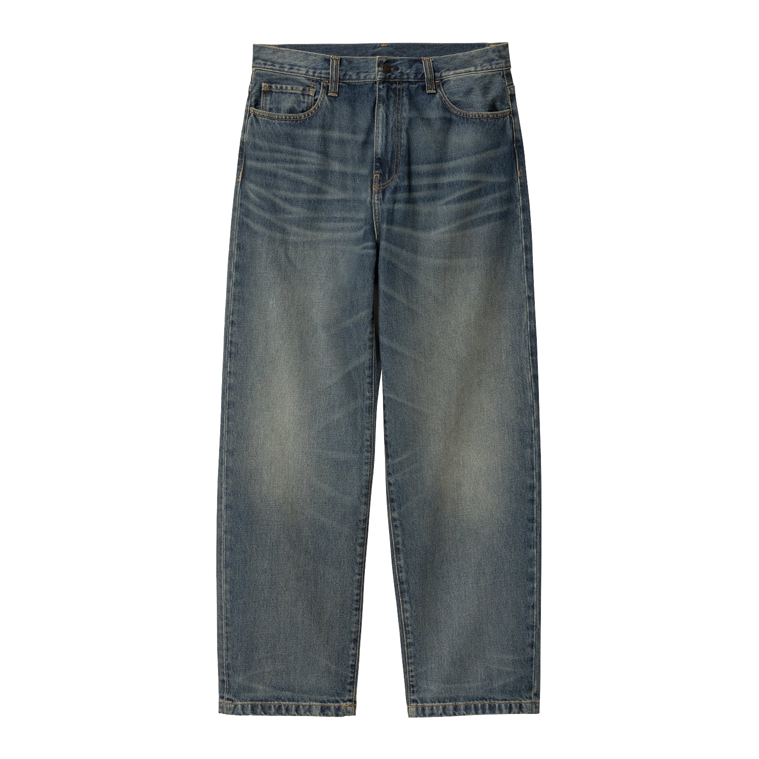 LANDON PANT - Blue (worn used wash)