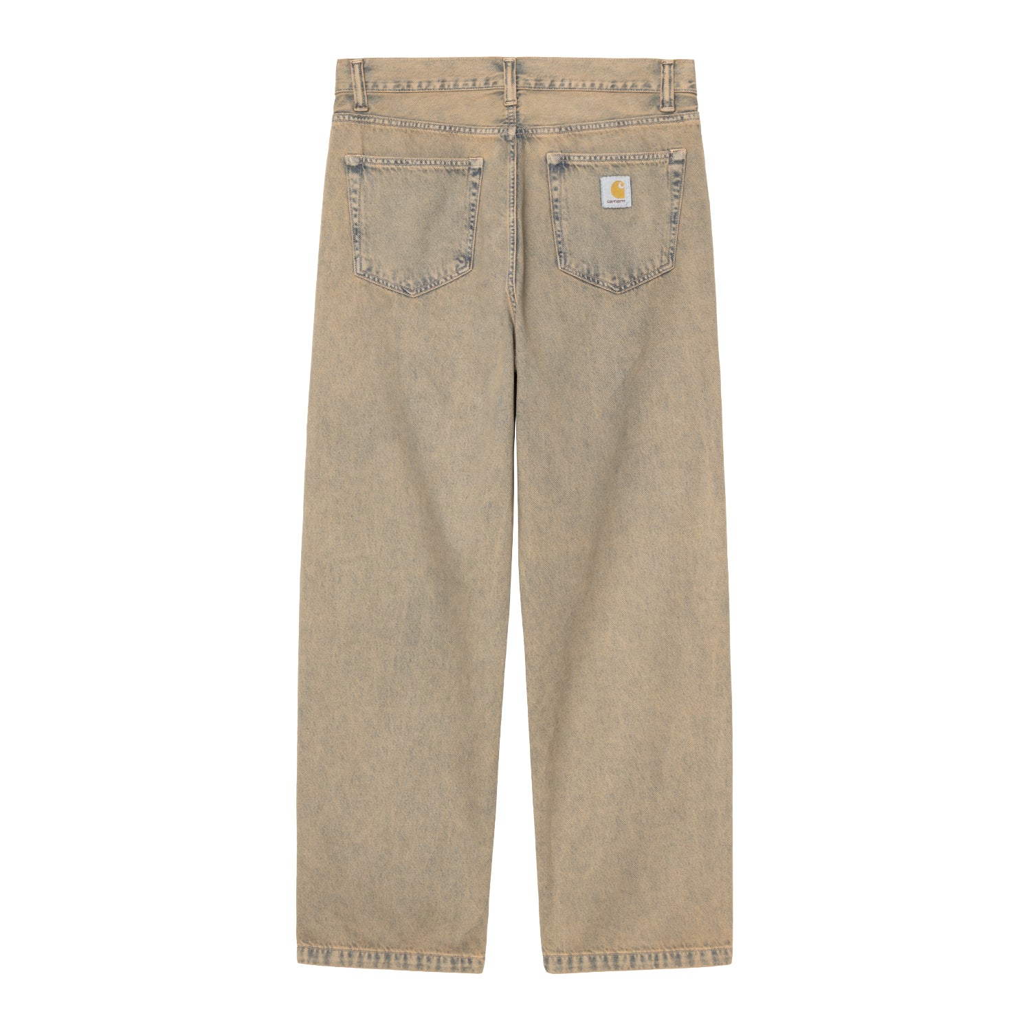 LANDON PANT  - Blue / Leather (garment dyed)