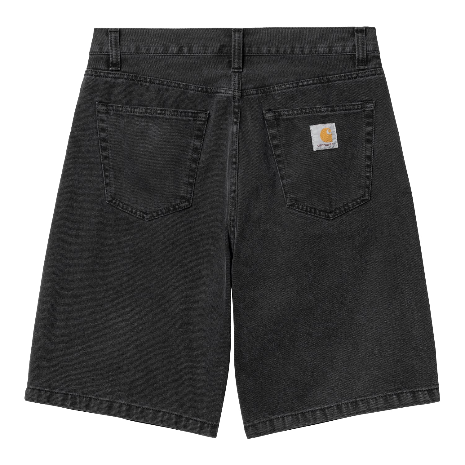 LANDON SHORT - Black (stone washed)