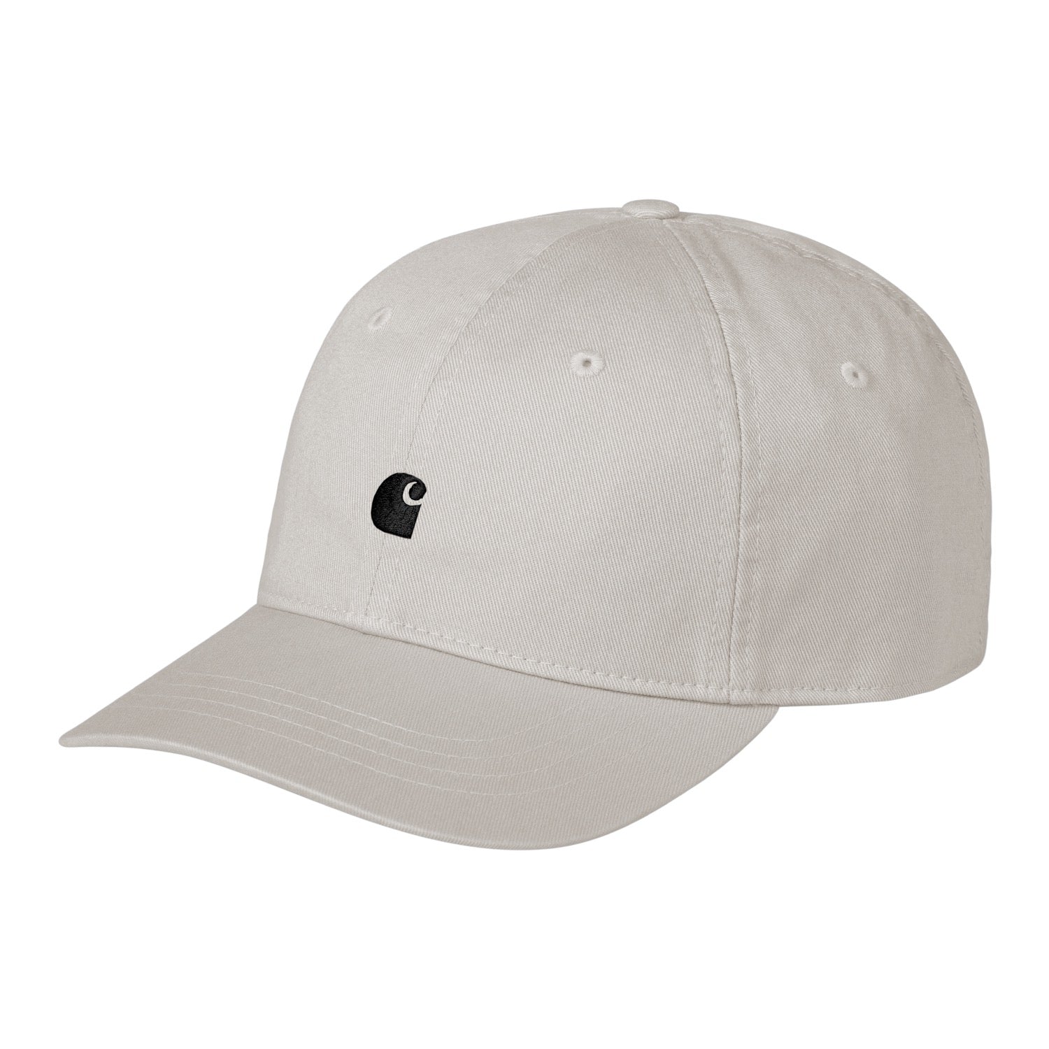 MADISON LOGO CAP - Moonbeam / Black