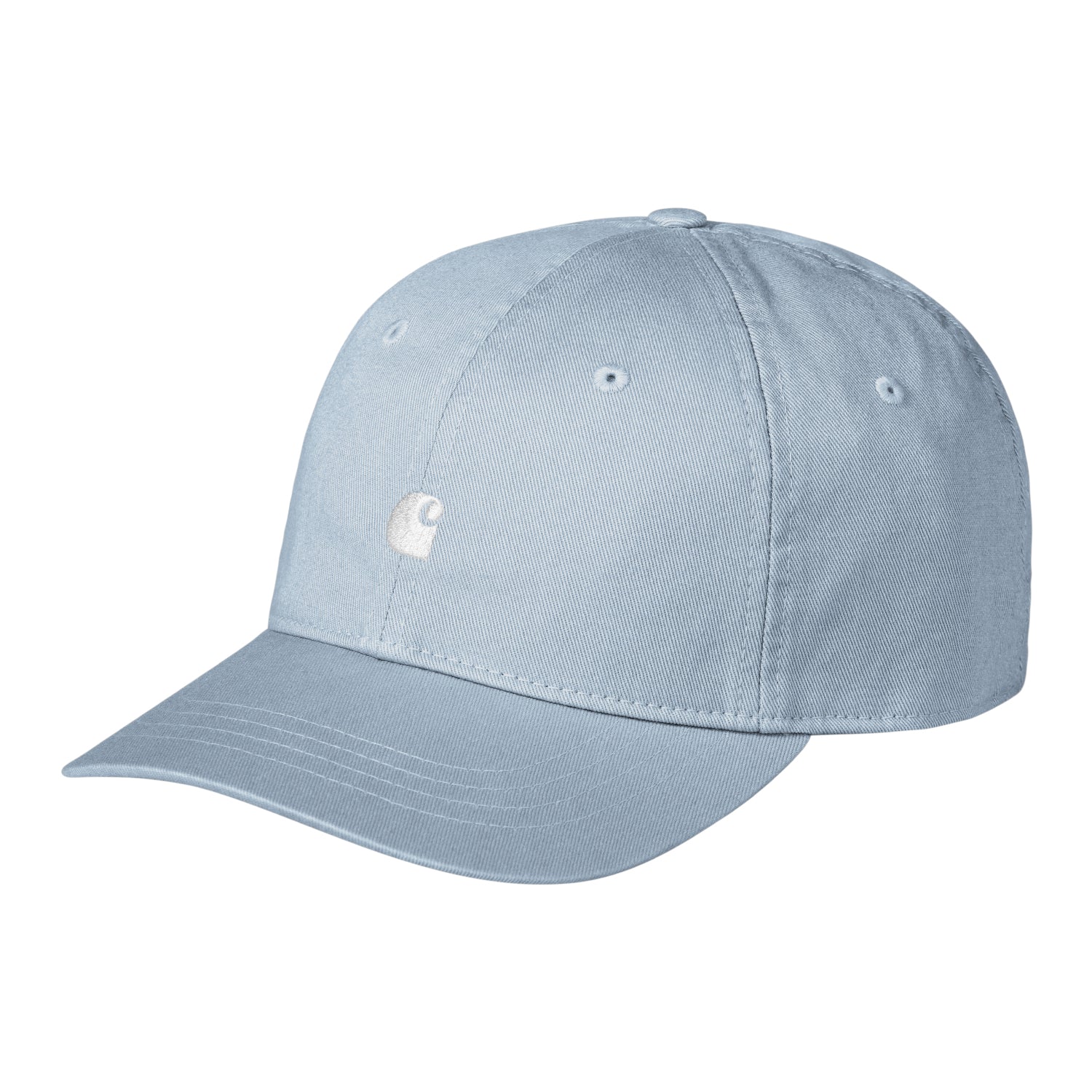 MADISON LOGO CAP - Air Sky / White