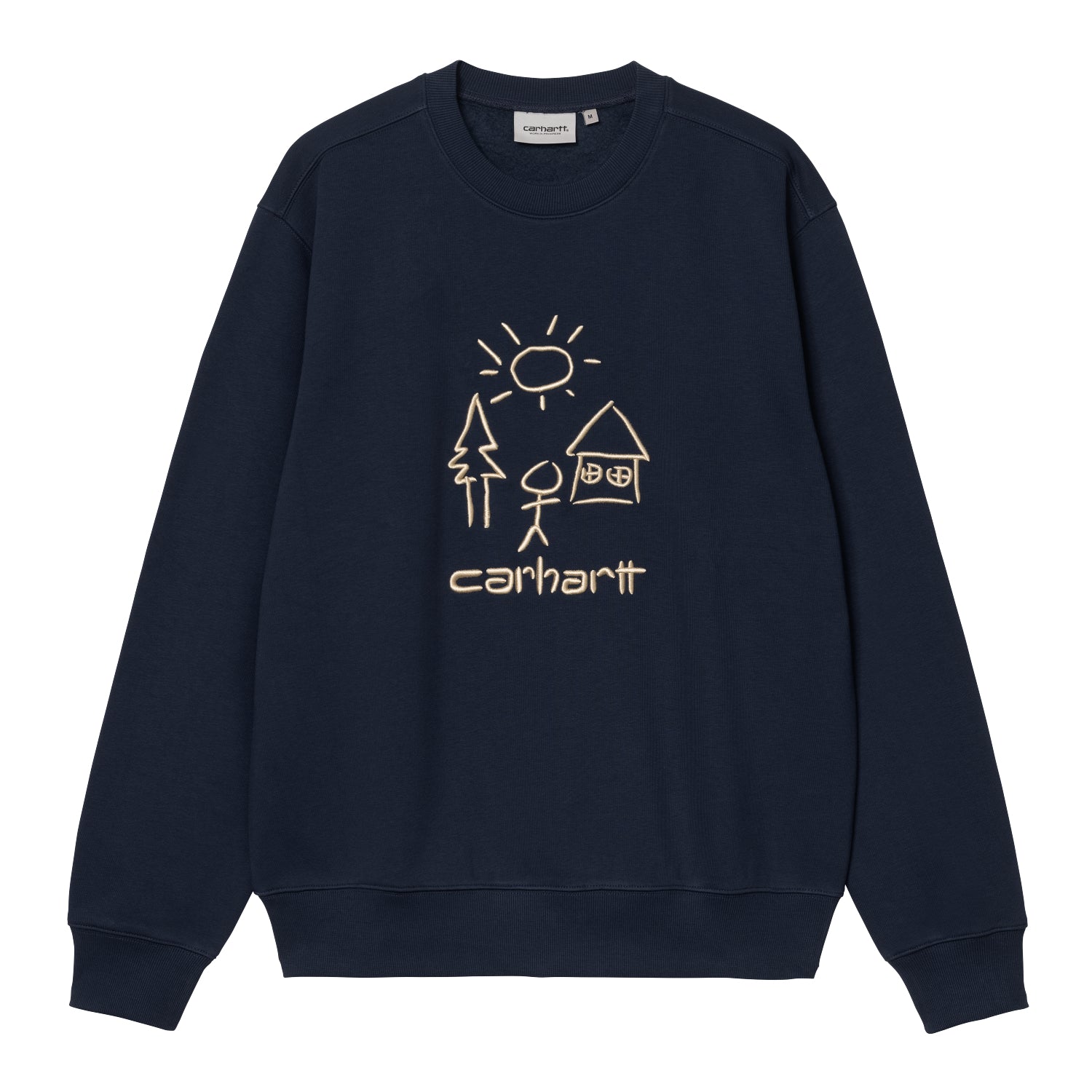 Carhartt カーハートWIP VISTA スウェット 青 XL 新古 29523-4.jpg