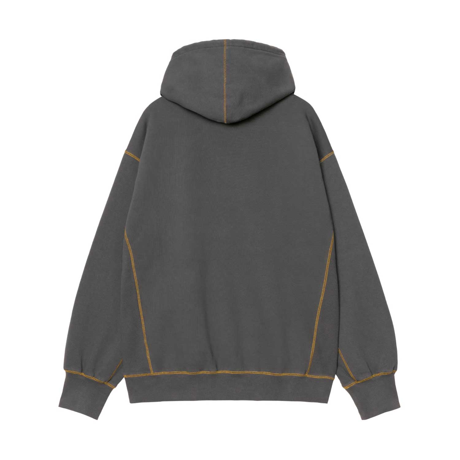 NICHOLAS DALEY HOODIE - ND Black Sand / ND Golden Yellow Stone washed
