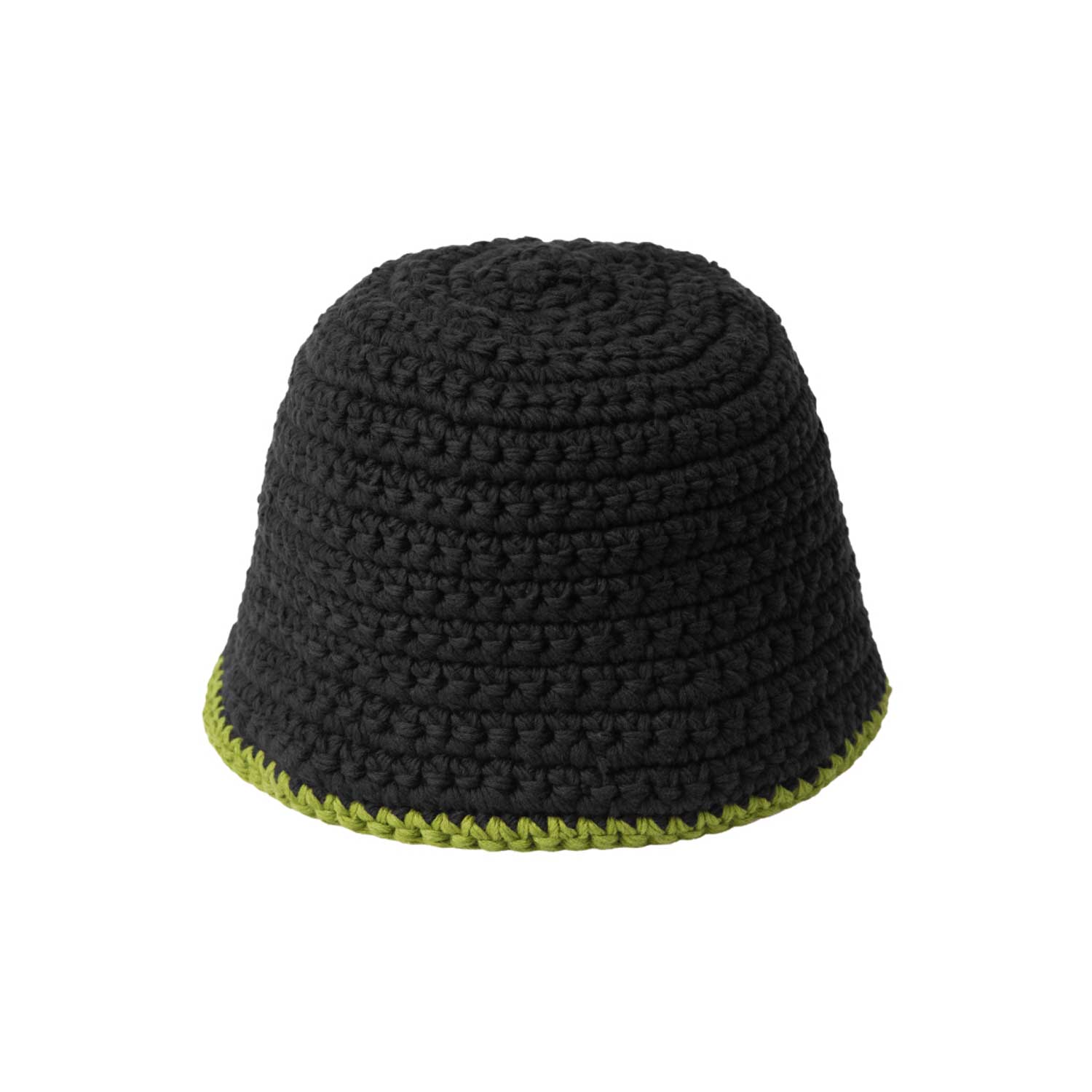 NICHOLAS DALEY KNITTED HAT - ND Black / Black / Cedar Green
