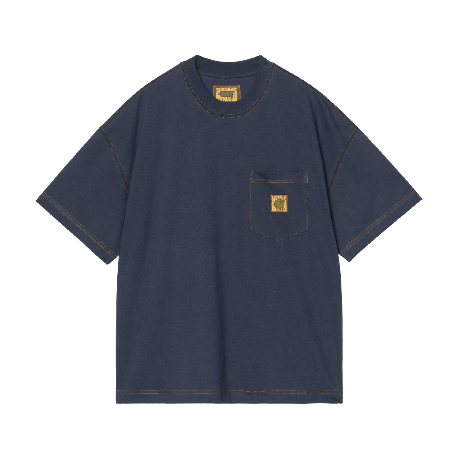 NICHOLAS DALEY LOGO T-SHIRT - ND Black Iris