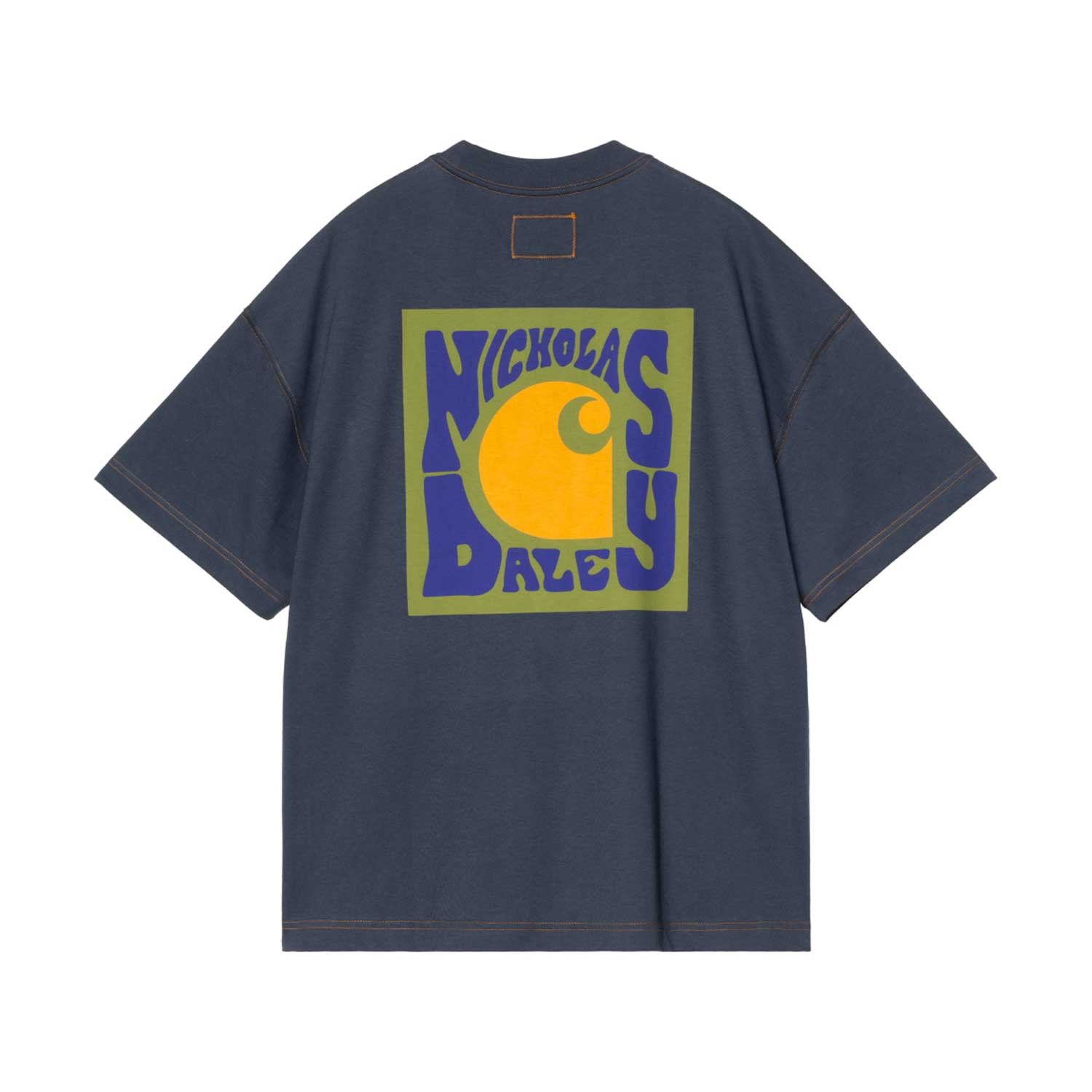 NICHOLAS DALEY LOGO T-SHIRT - ND Black Iris