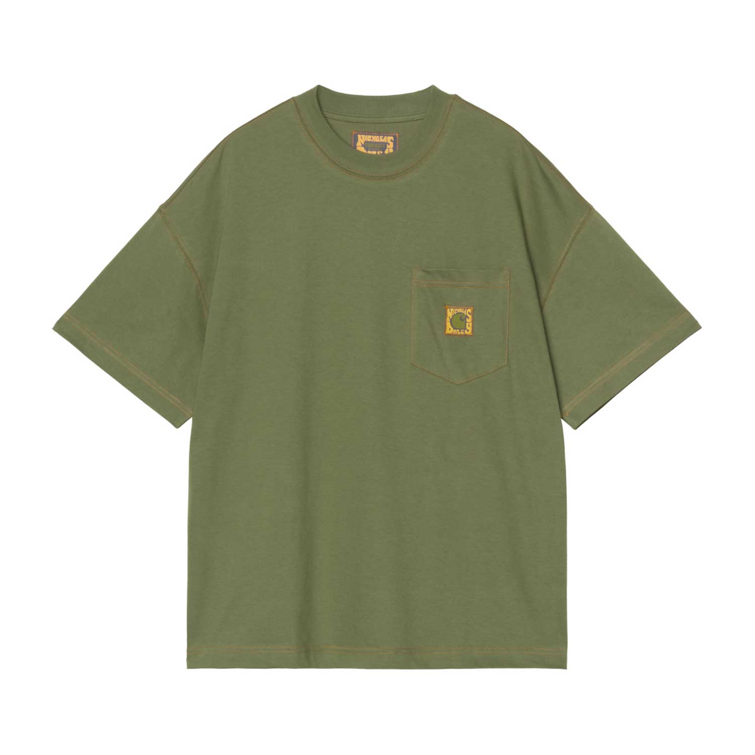 ショートスリーブポケットハートTシャツ